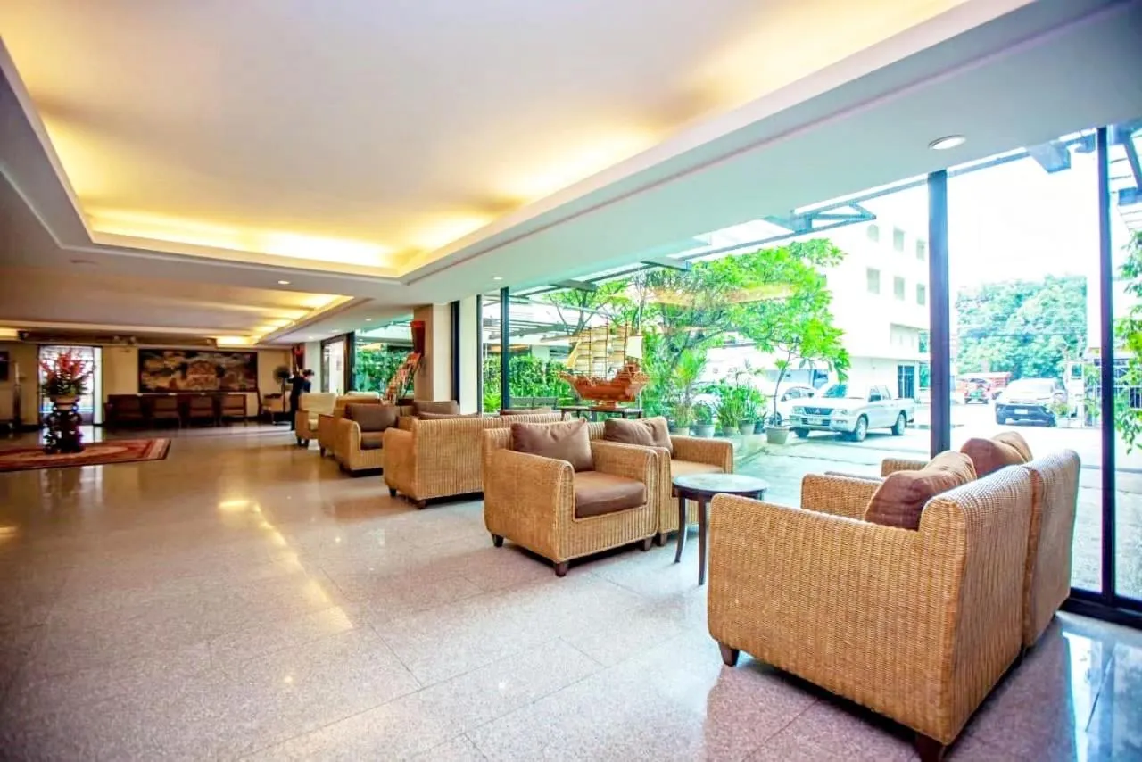 Seating area in Royal Panerai Hotel Chiangmai