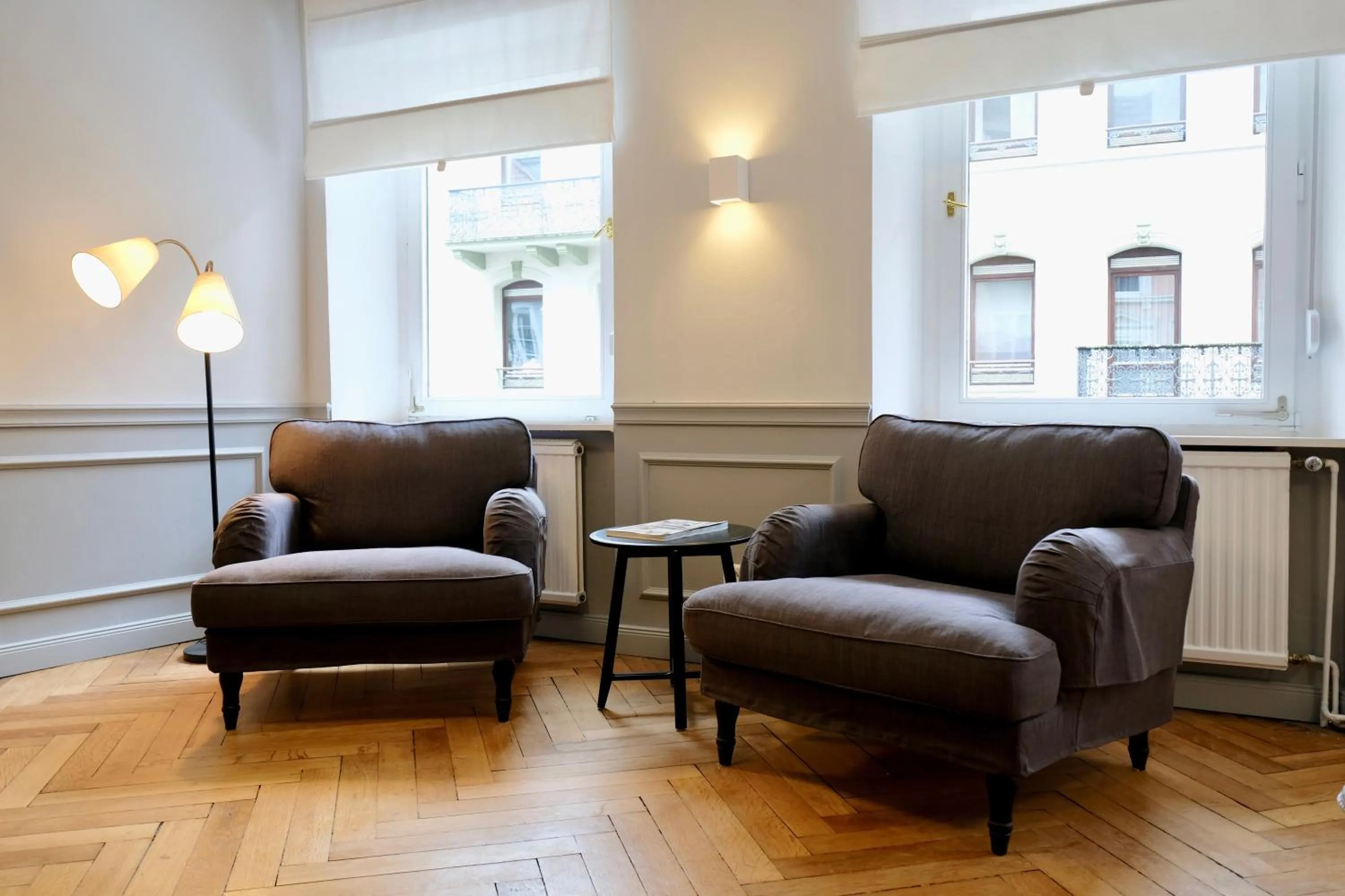 Living room in Boutique Charme Apartments Langestr 14