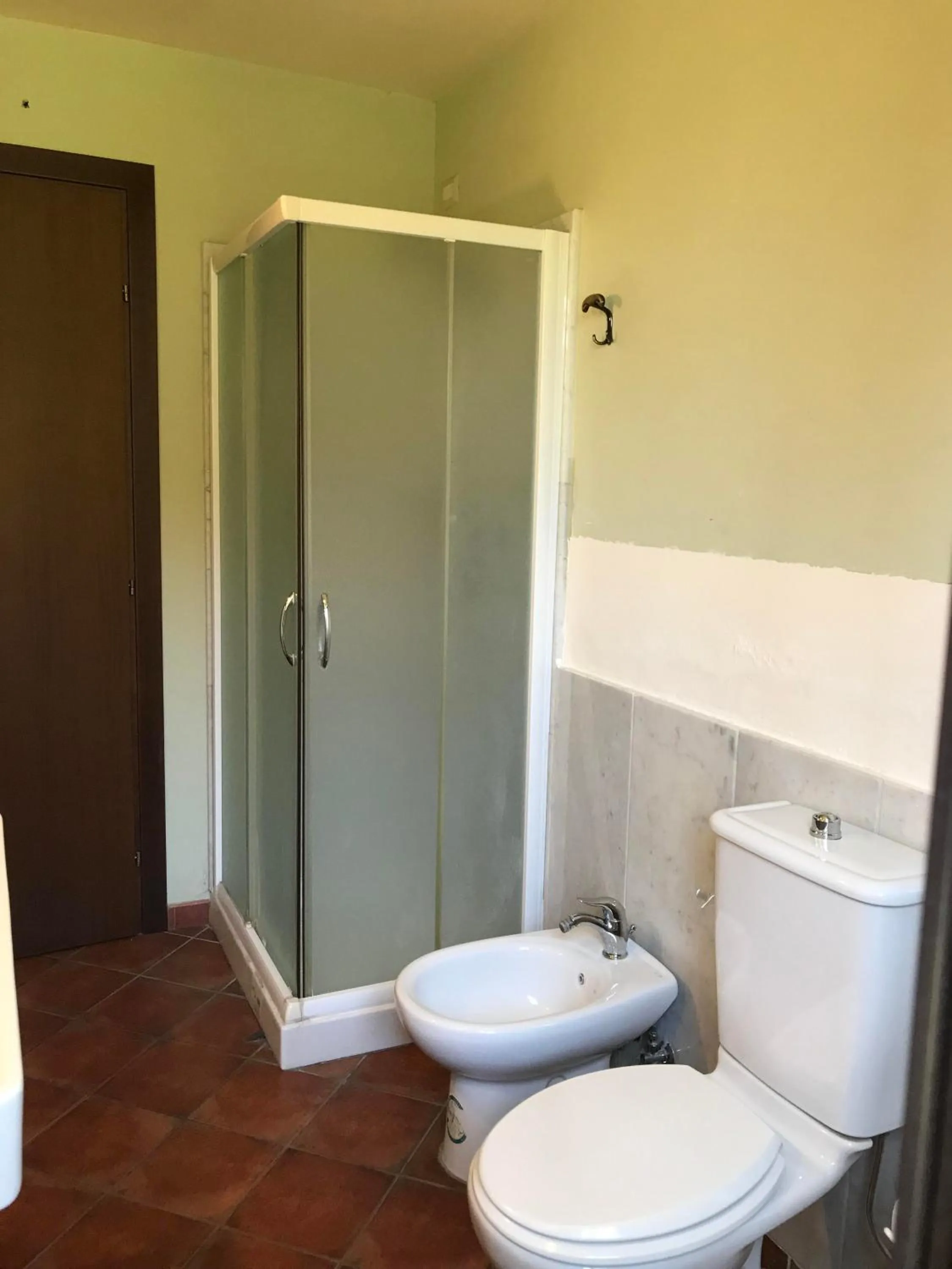 Shower in B&B La Rena Rossa