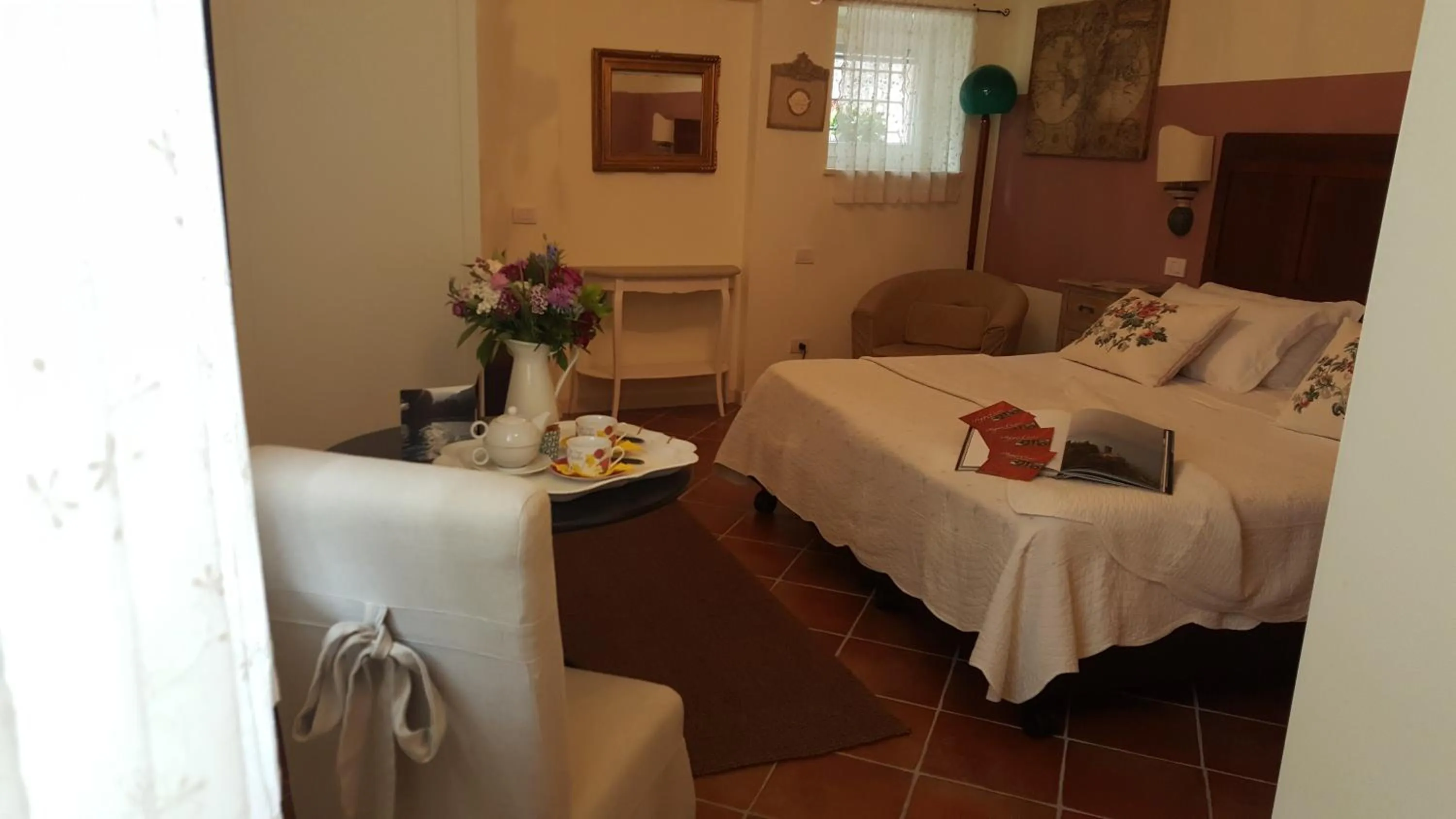 Bed in B&B POGGIO CAIAR