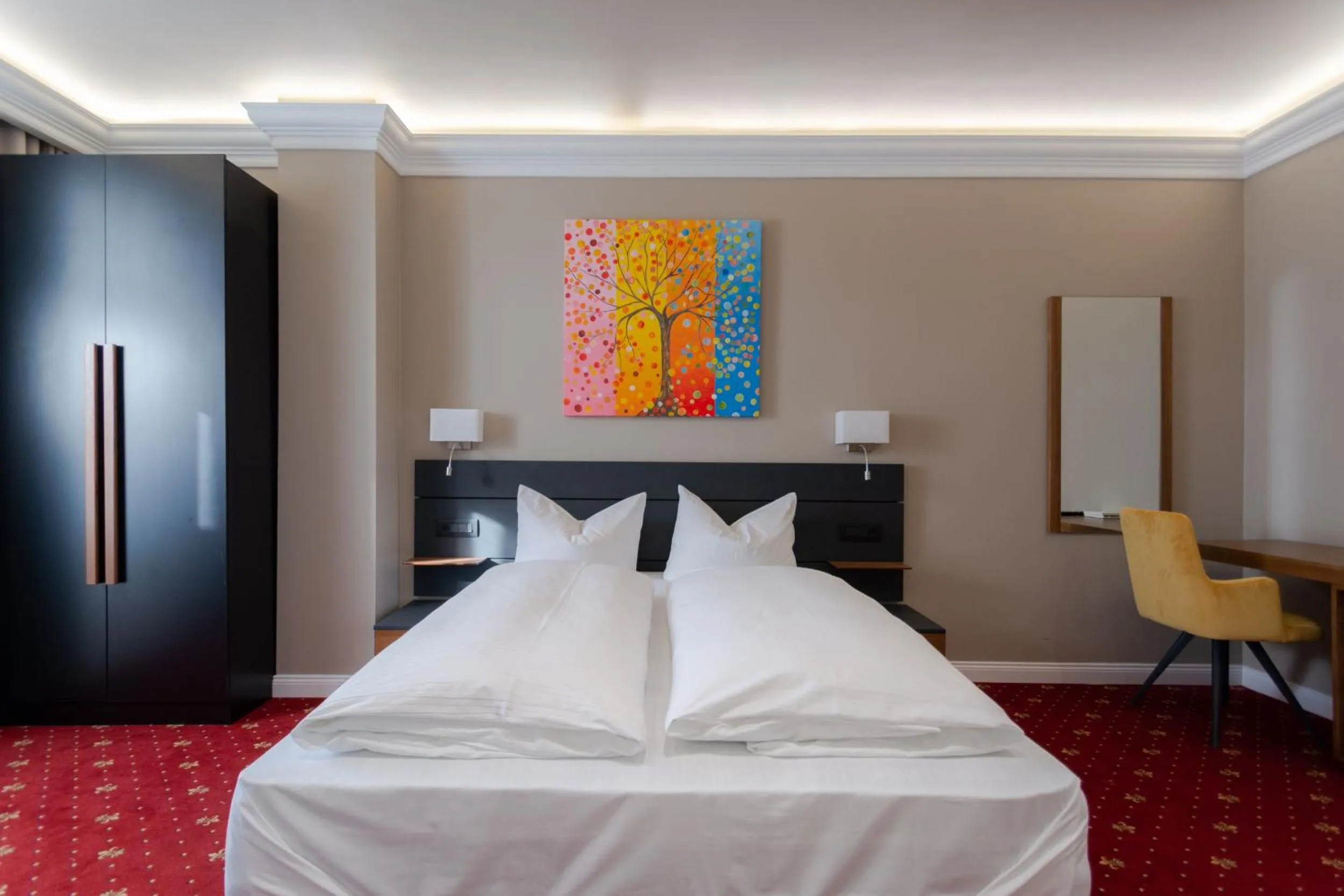 Bed in 2H Horizon Hotel