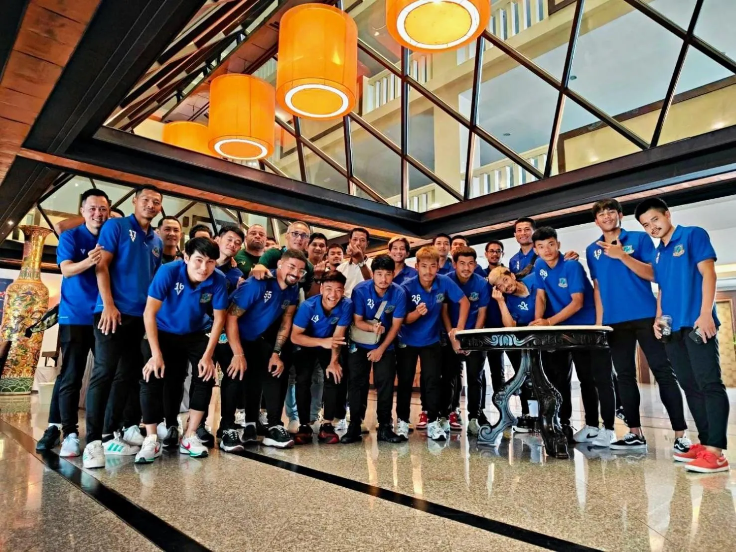 group of guests in Royal Peninsula Hotel Chiangmai