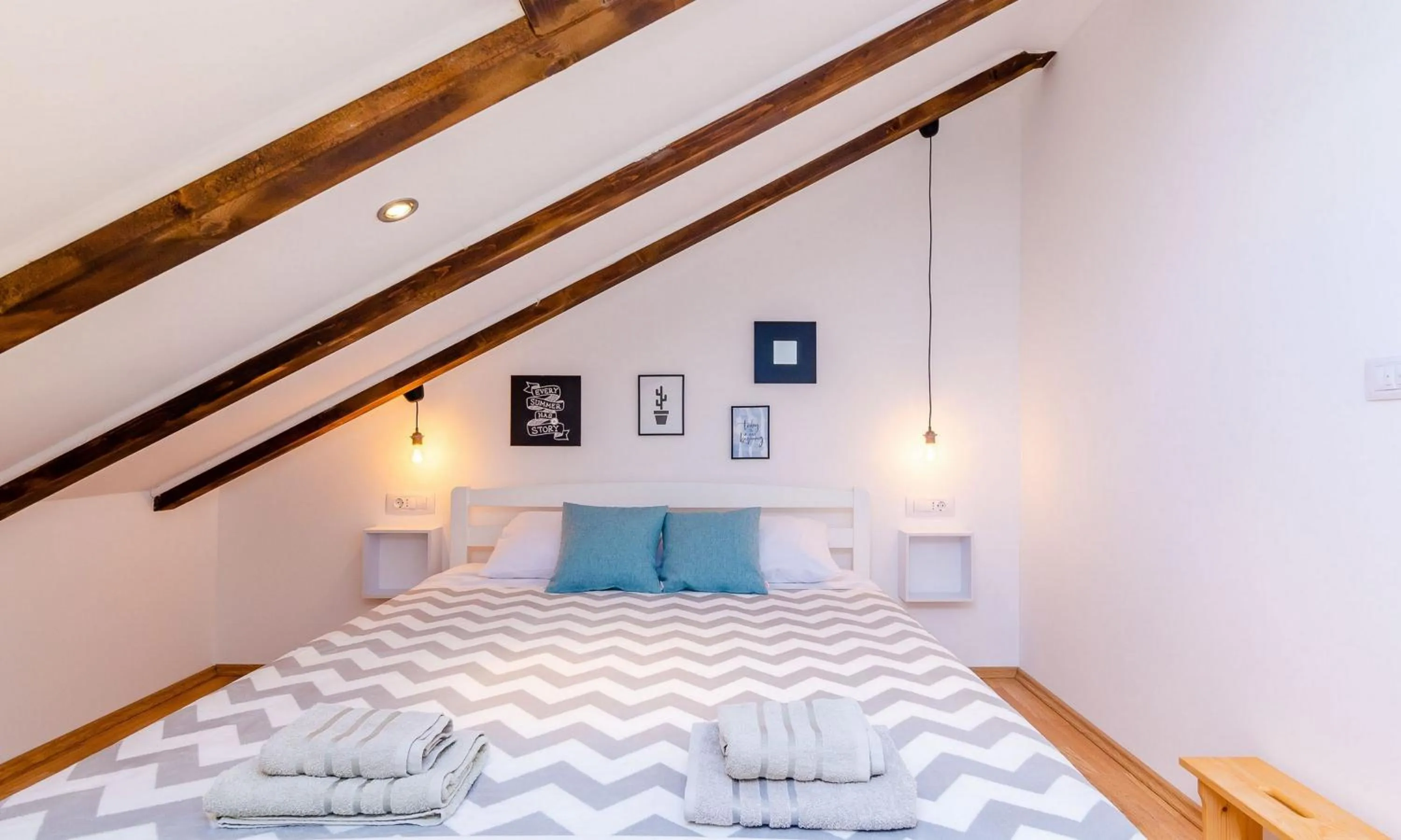 Bedroom, Bed in Villa Majkovica