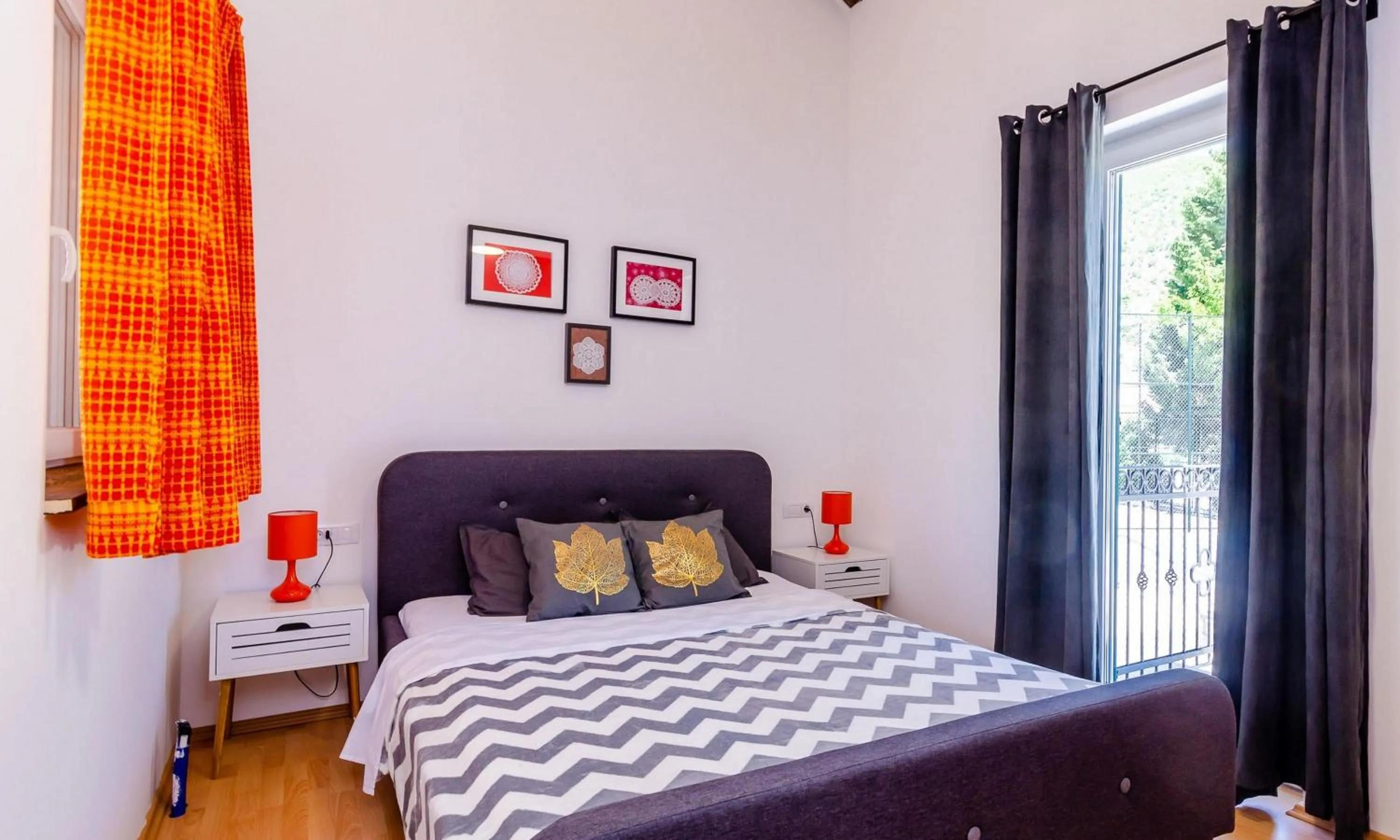 Bedroom, Bed in Villa Majkovica