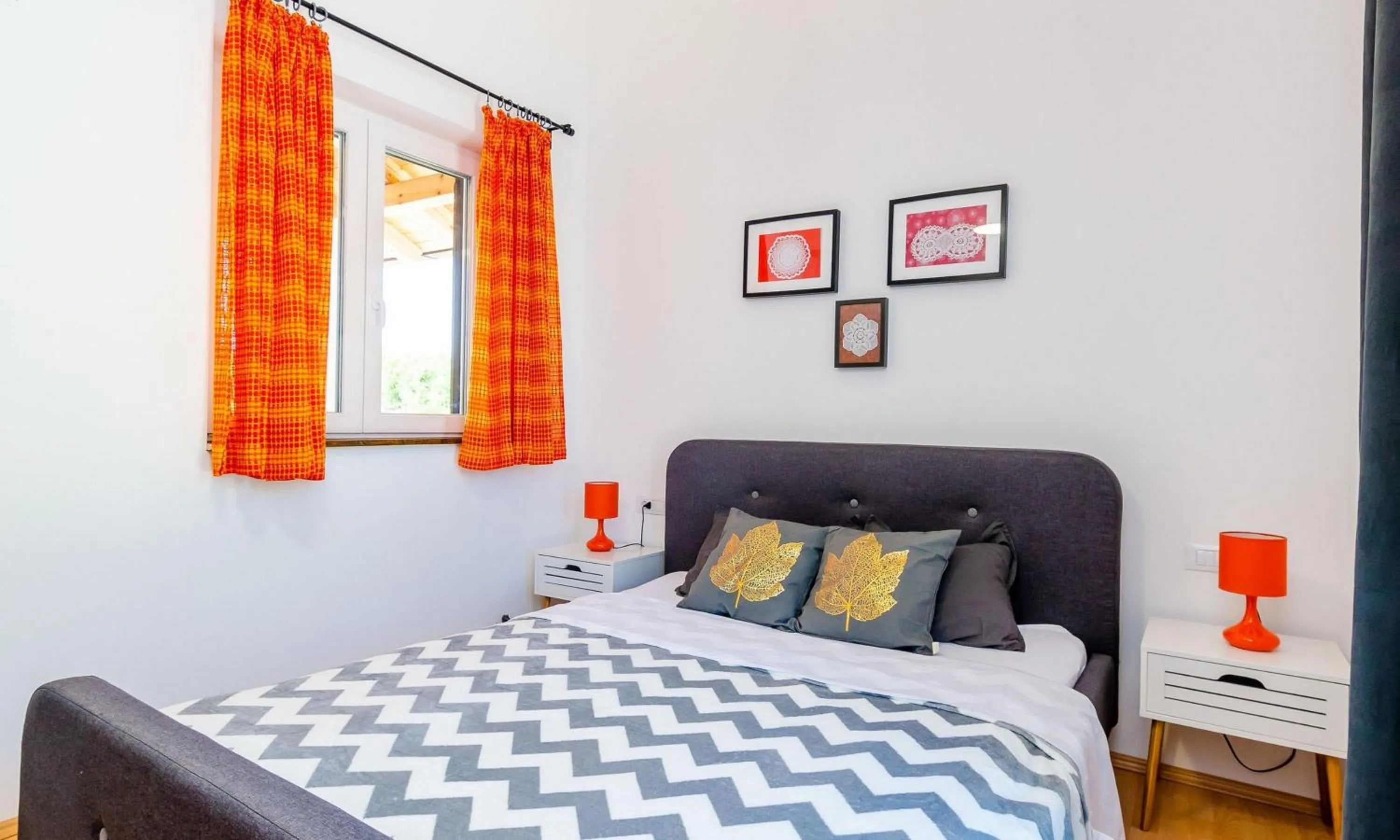 Bedroom, Bed in Villa Majkovica