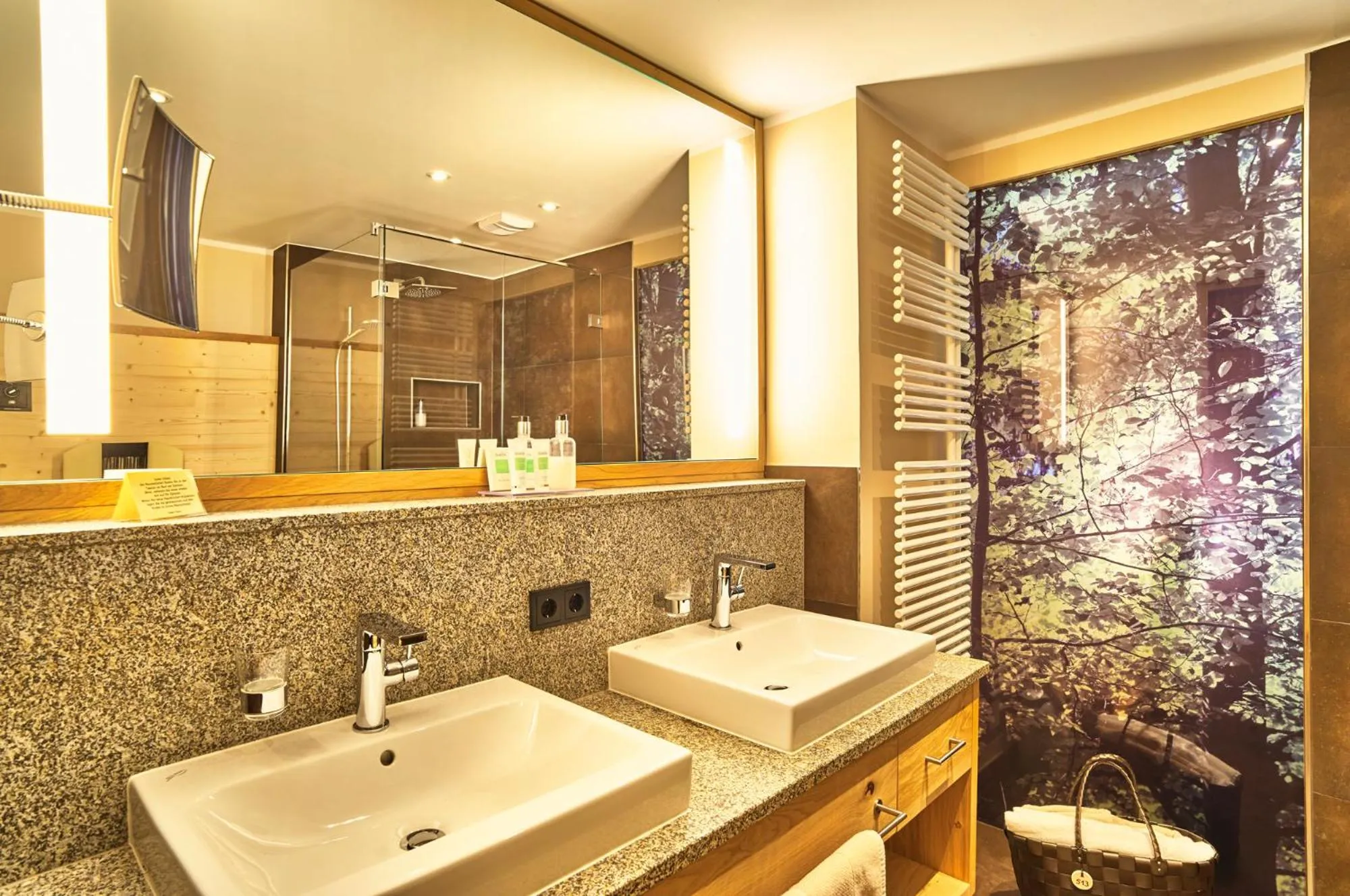 Bathroom in Wellnesshotel Riedlberg