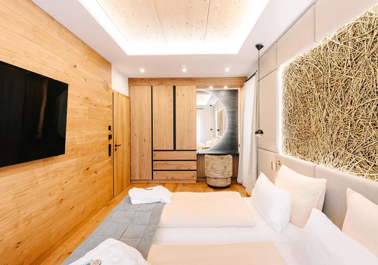 Bed in Wellnesshotel Riedlberg