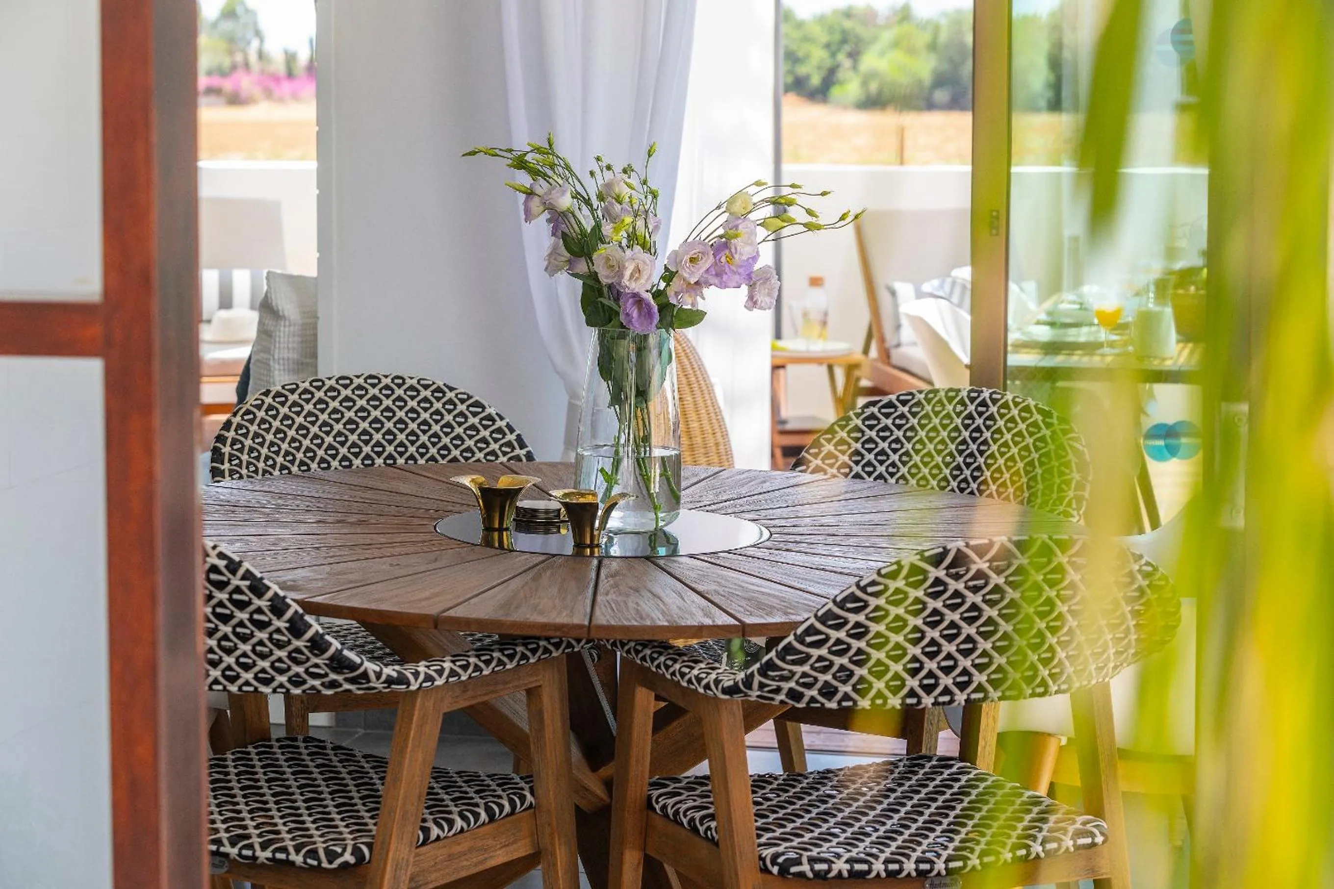 Dining area in Chris Le Mare Luxury Villa