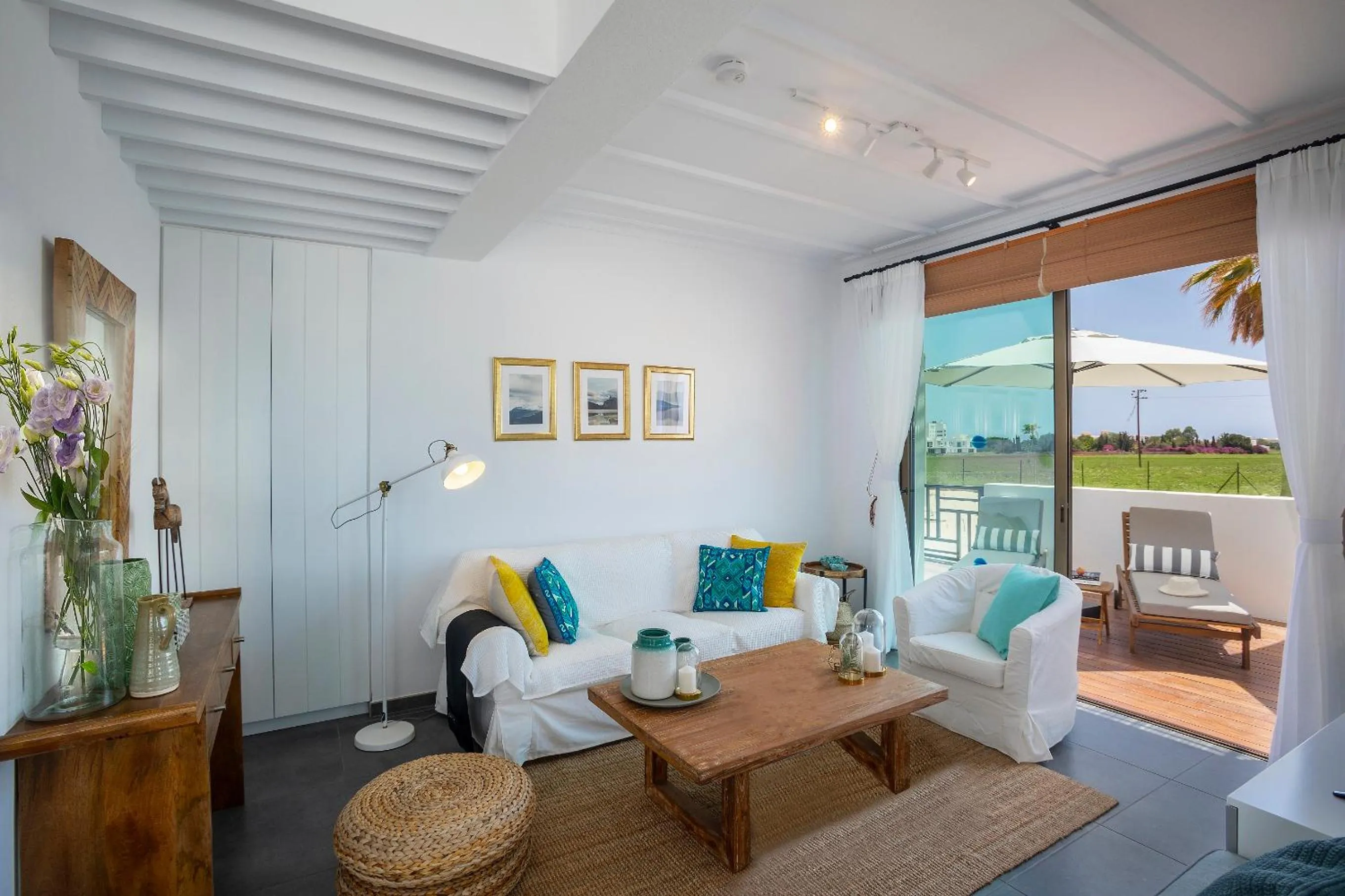 Living room in Chris Le Mare Luxury Villa