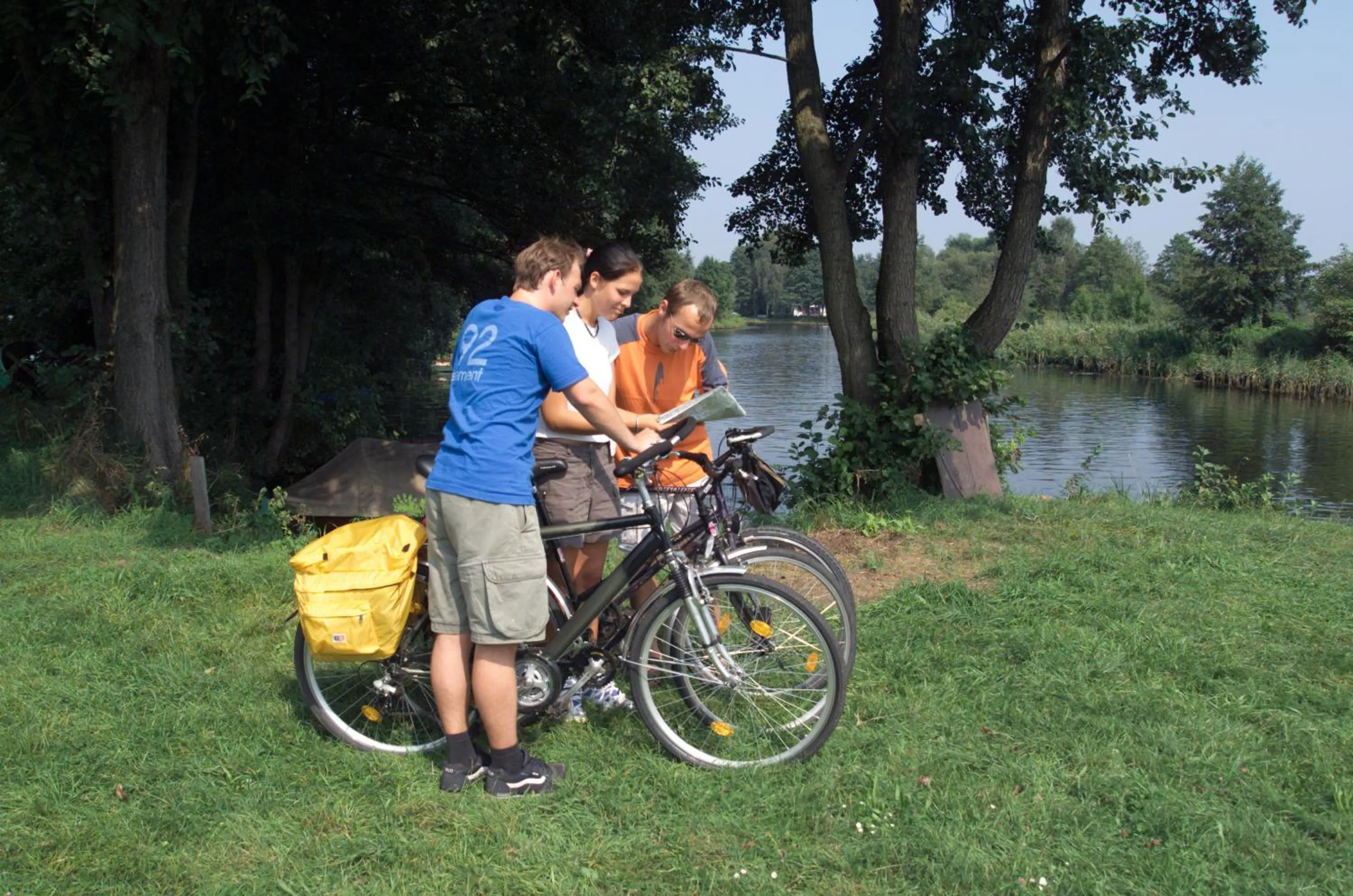 Cycling in Ferienpark Templin direkt neben der Naturtherme