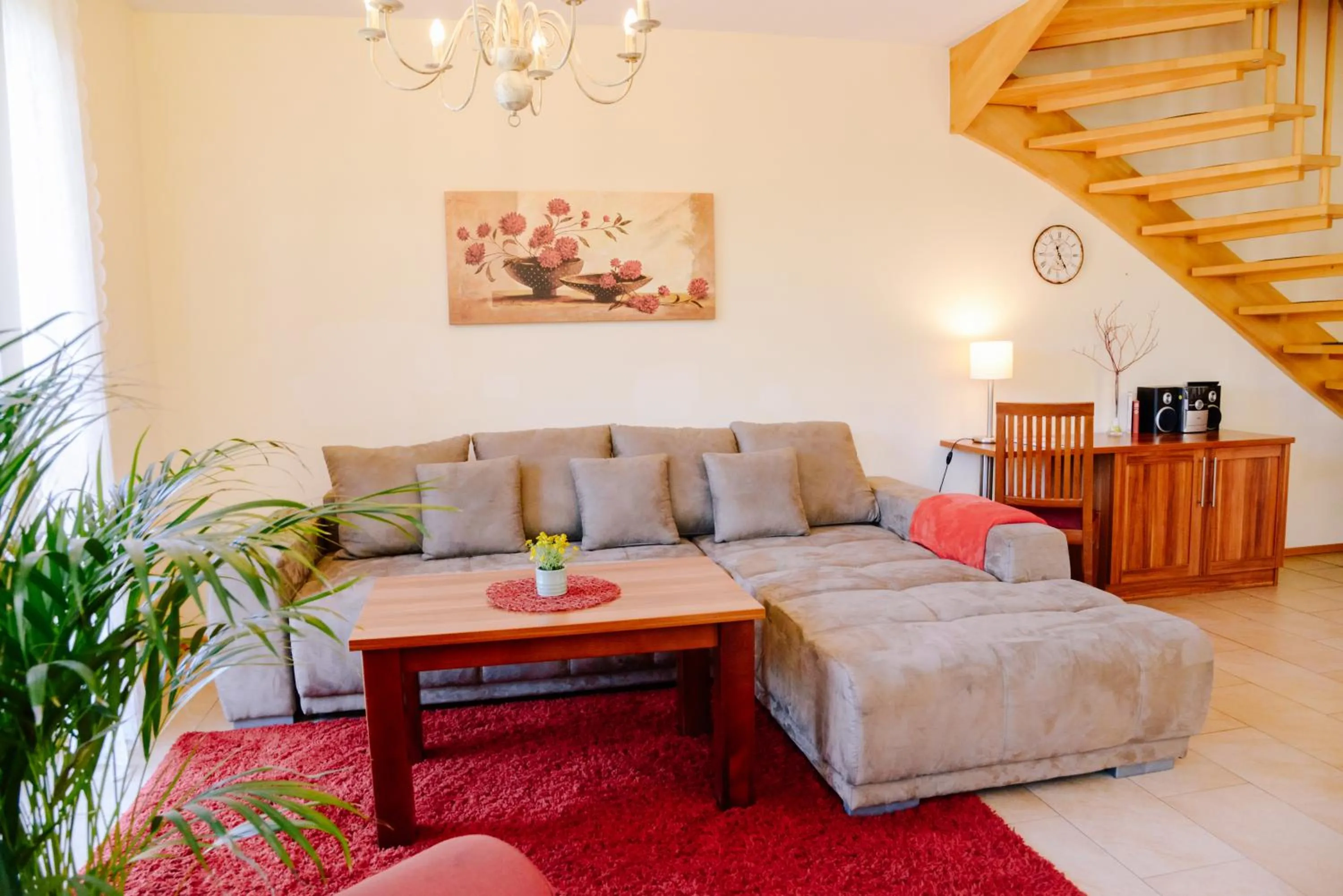 Living room in Ferienpark Templin direkt neben der Naturtherme