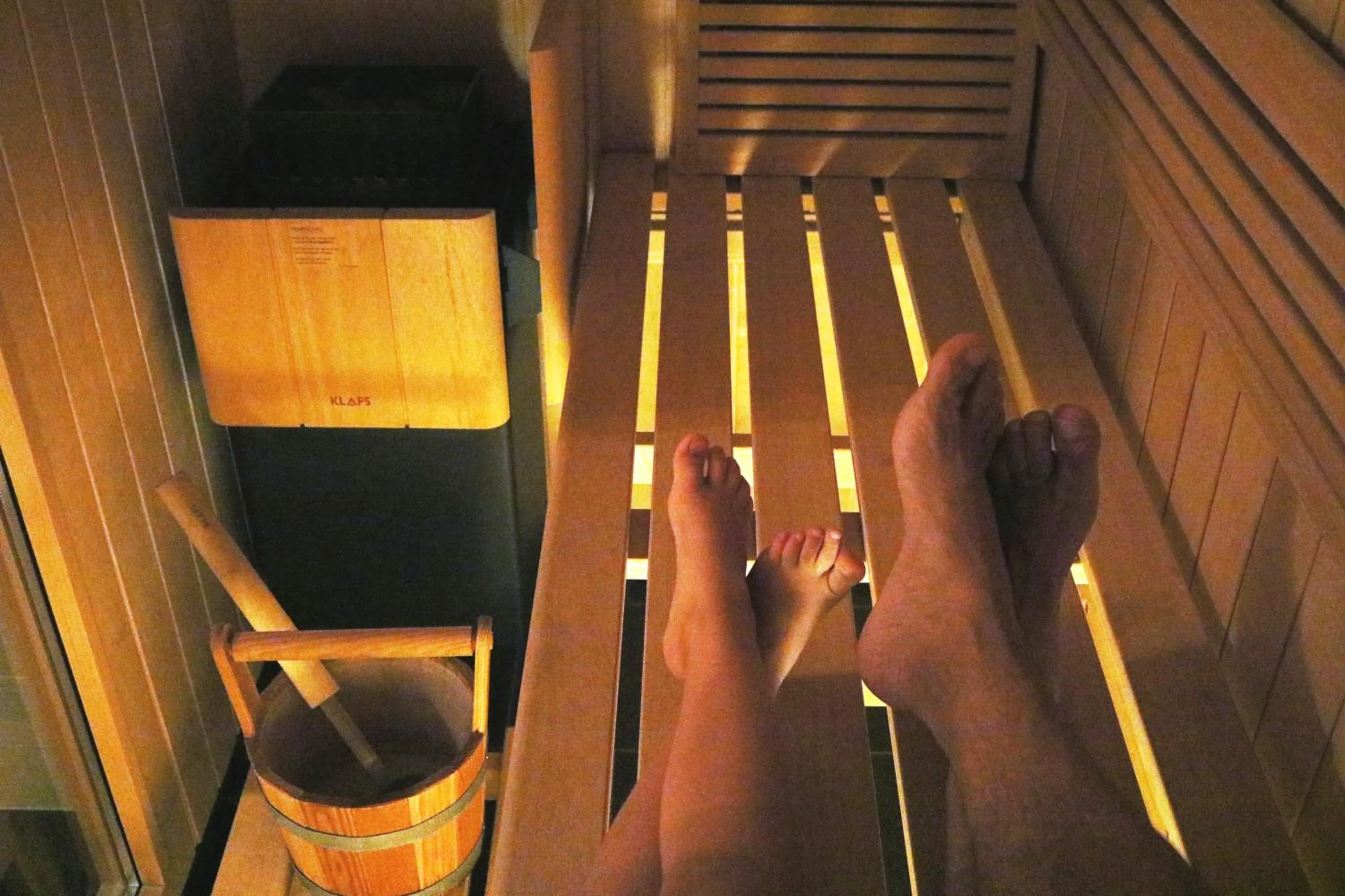 Sauna in Ferienpark Templin direkt neben der Naturtherme