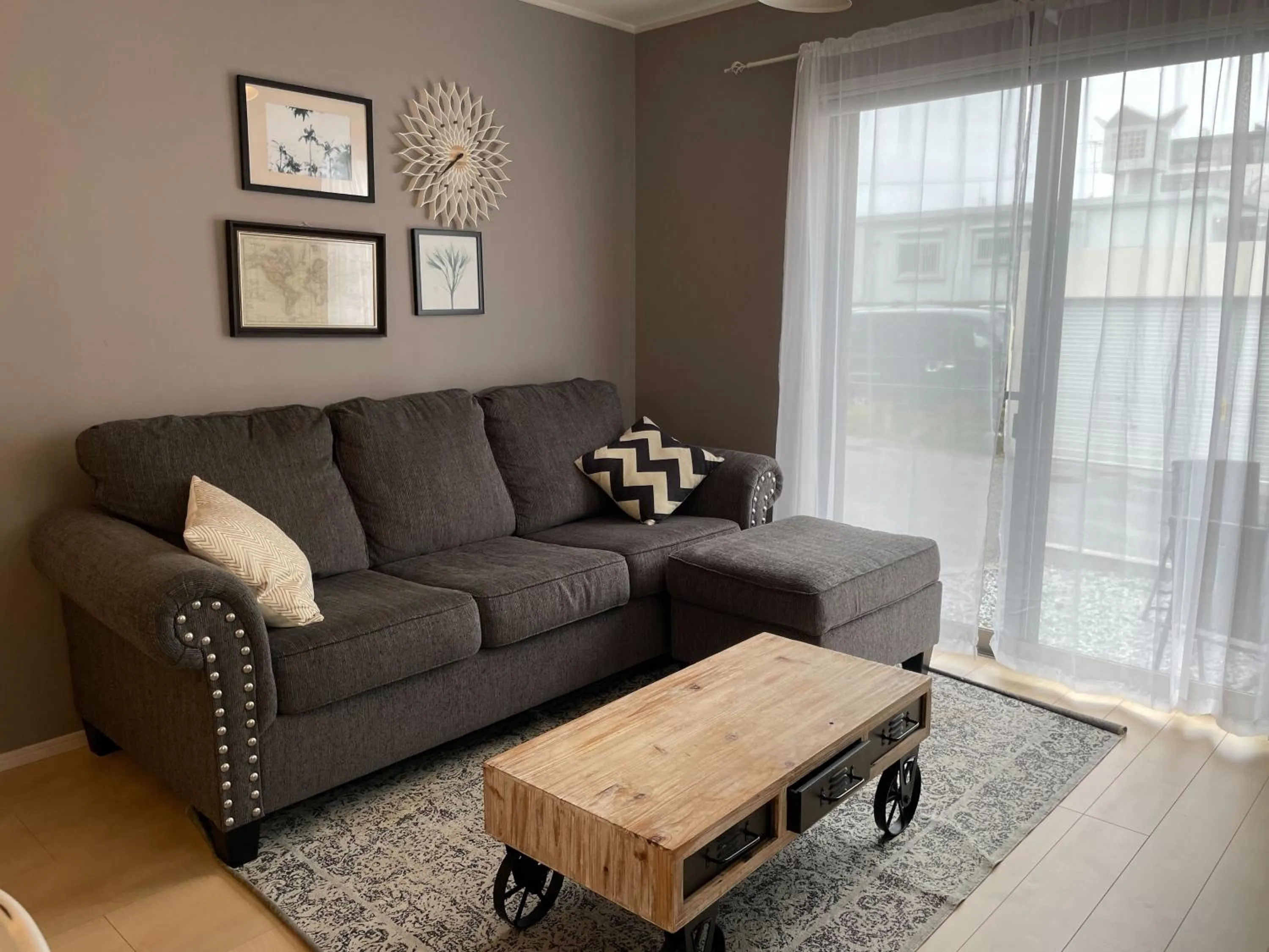 Living room in Condominium Palace Resort Chatan II