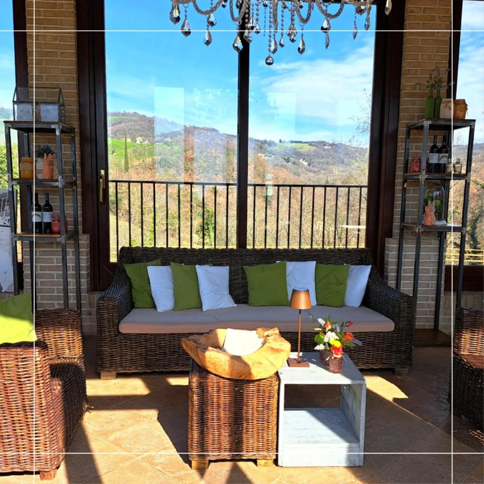 Seating area in Re Artù Assisi Country Lifestyle