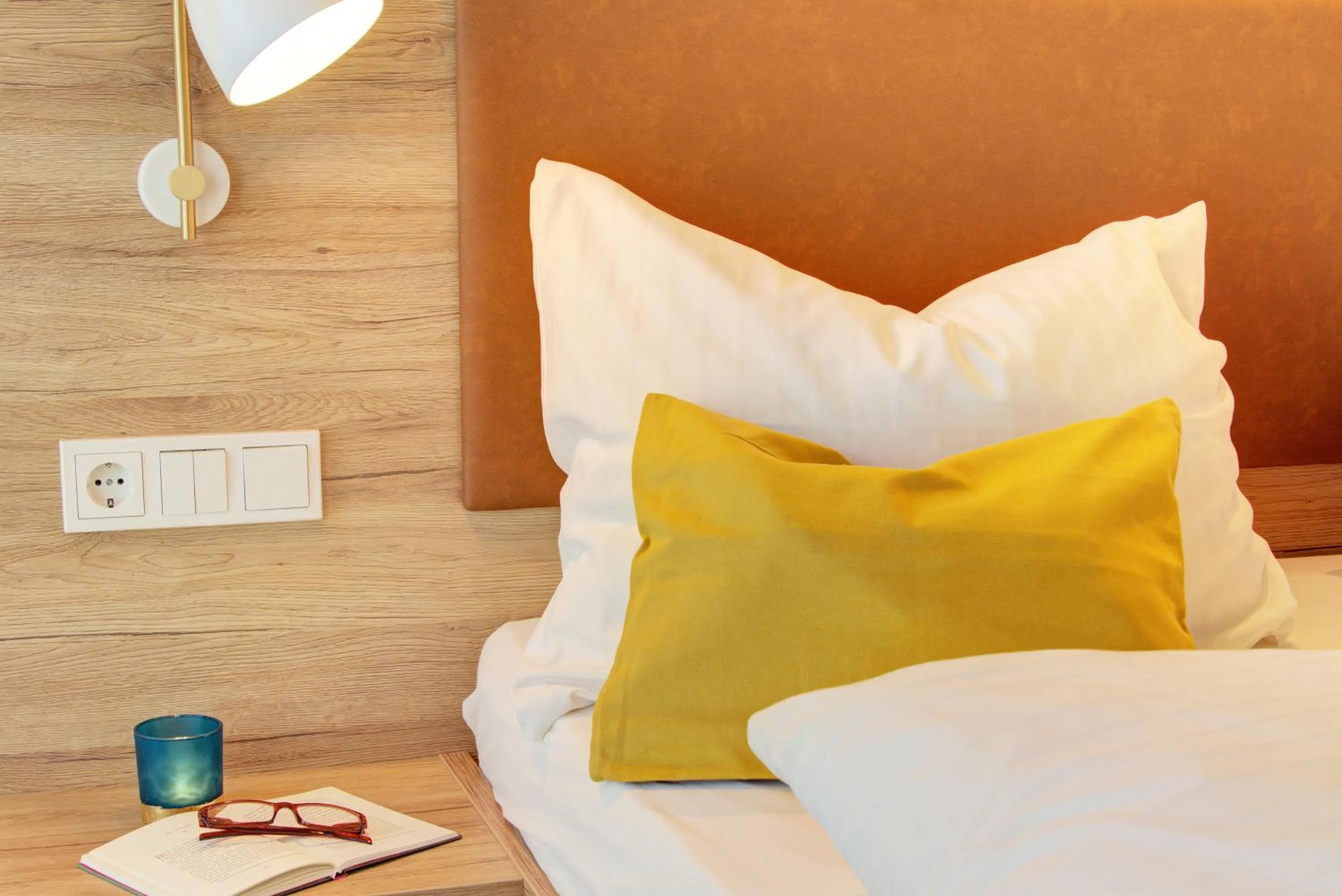 Bed in Hotel Erbprinzenhof