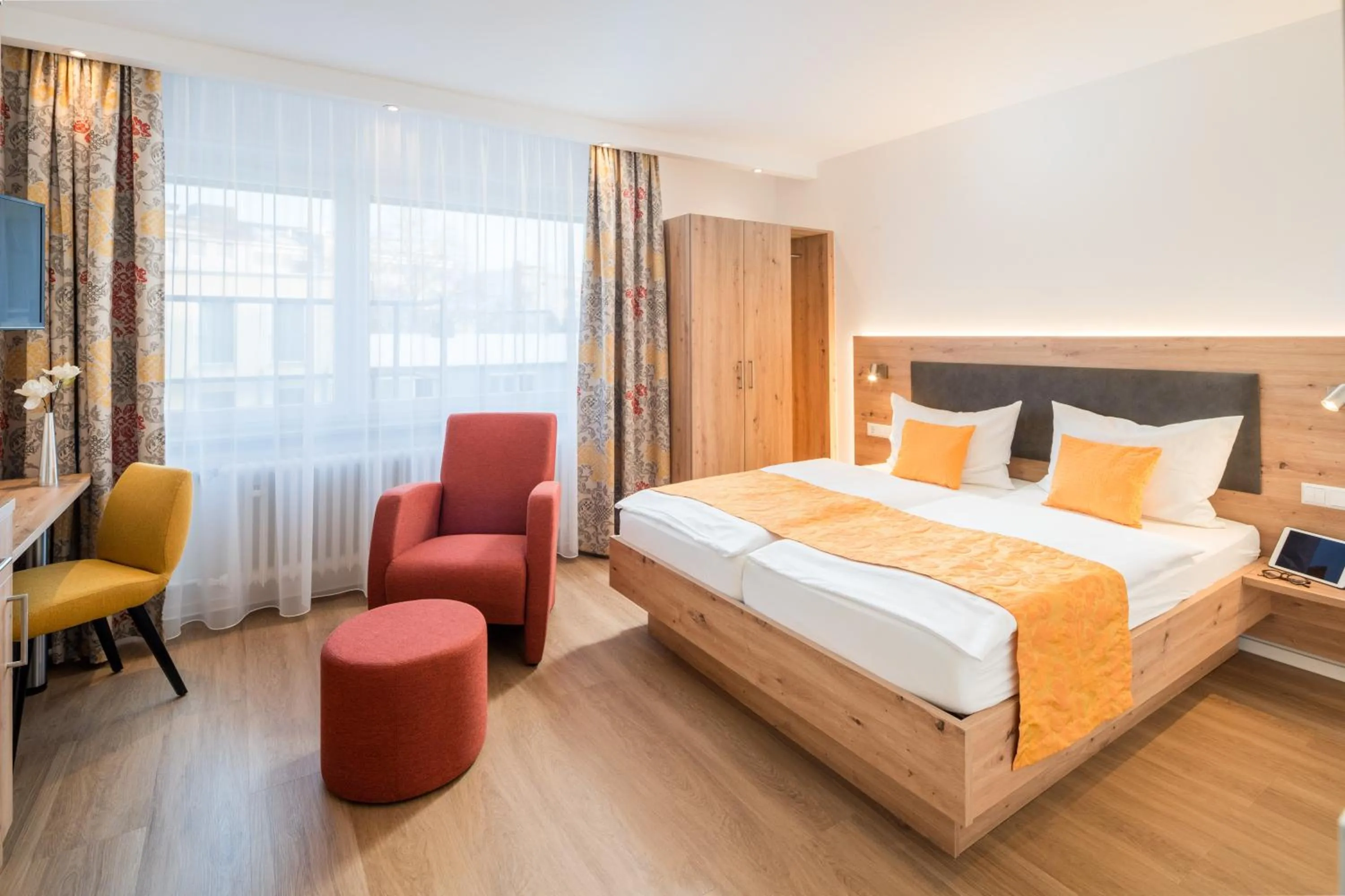 Bed in Hotel Erbprinzenhof