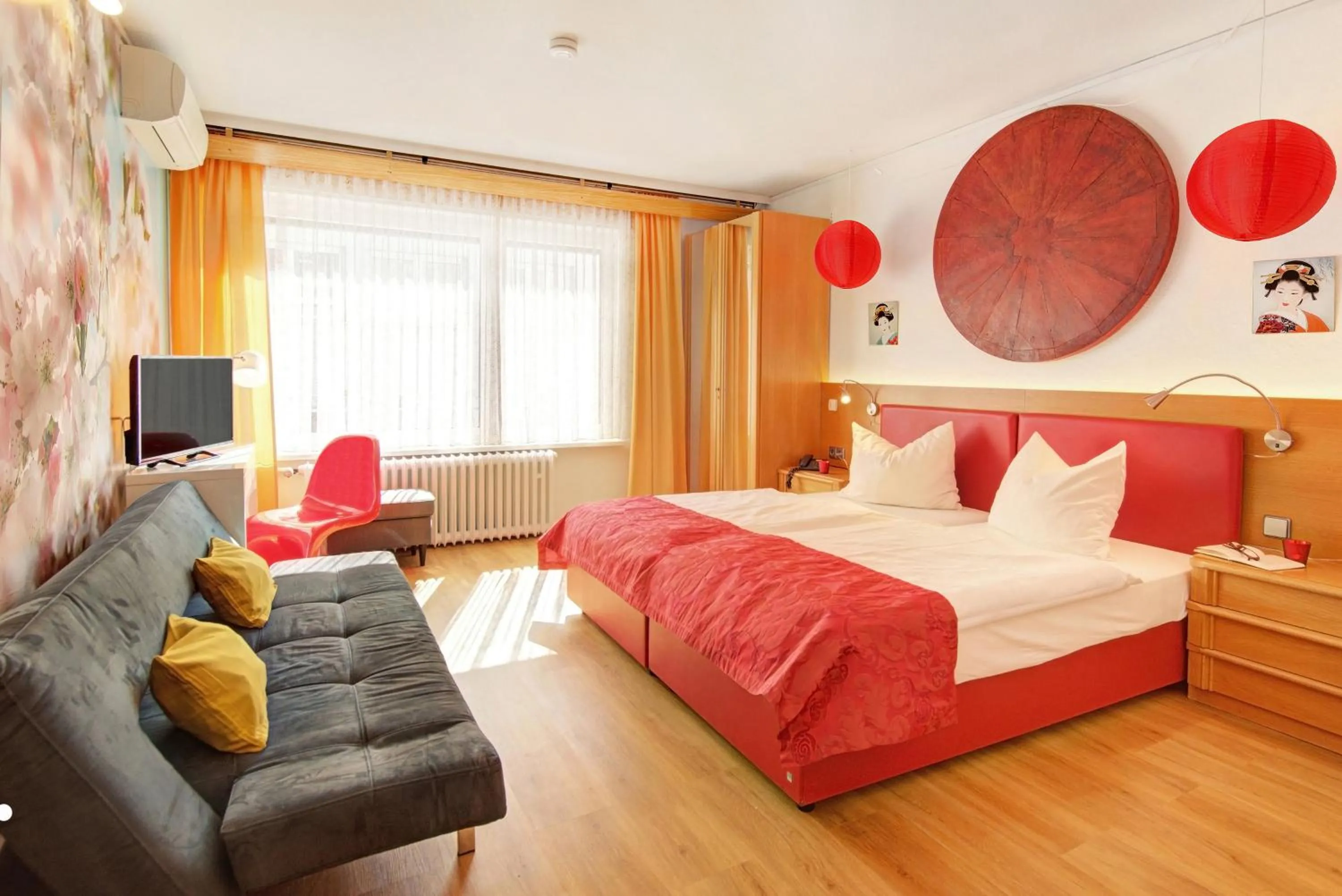 Bed in Hotel Erbprinzenhof