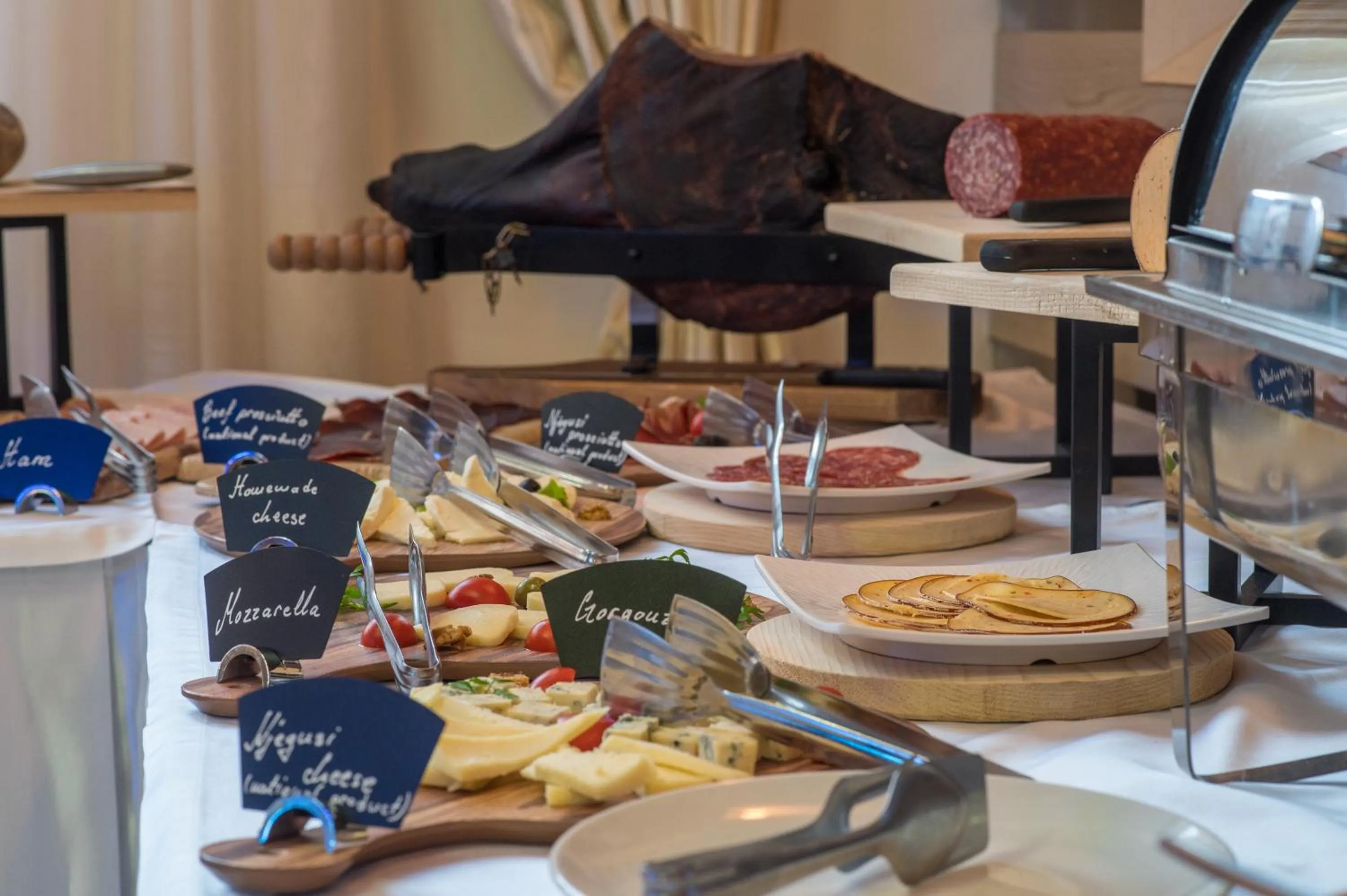 Continental breakfast in Hotel Soa