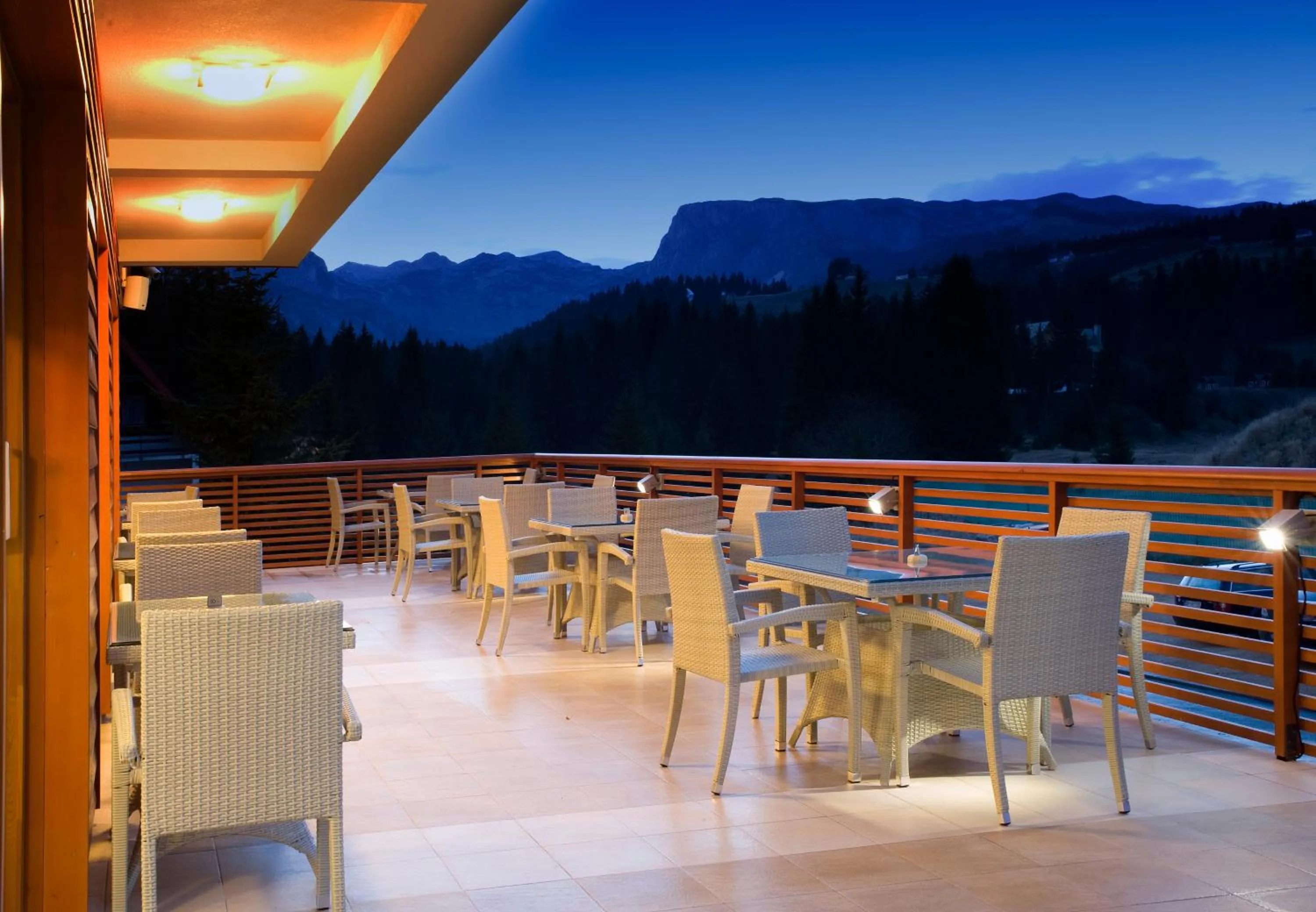 Balcony/Terrace in Hotel Soa