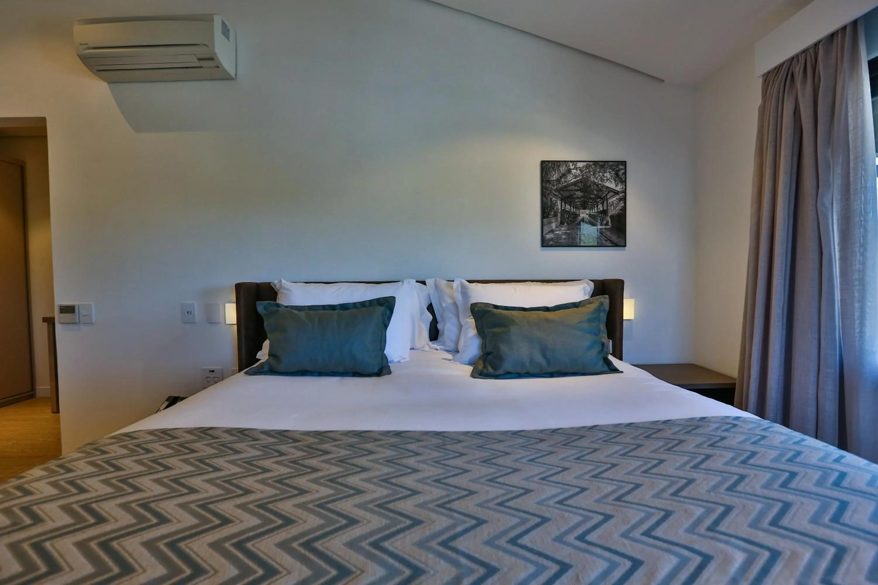 Bed in Quality Hotel Blumenau