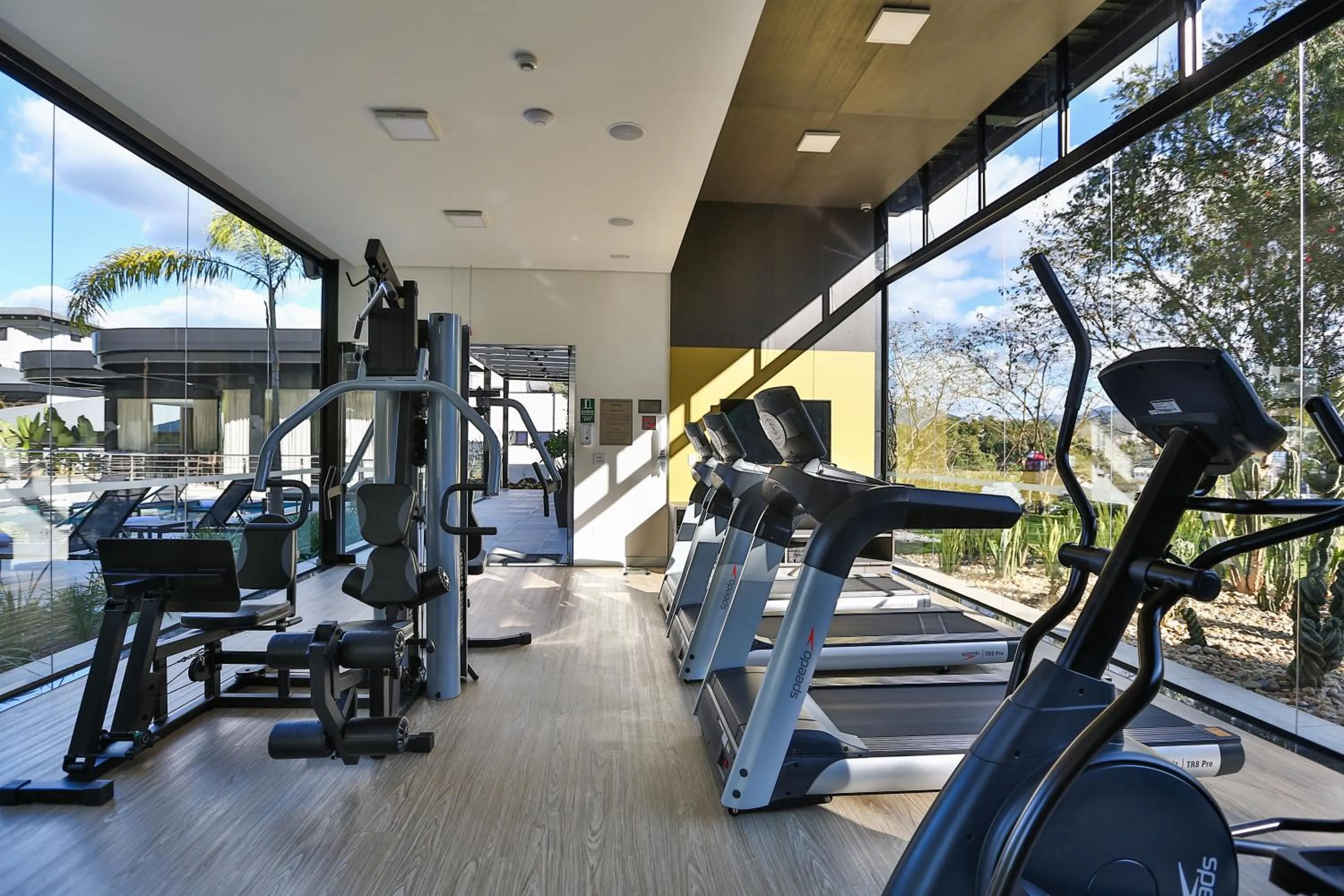 Fitness centre/facilities in Quality Hotel Blumenau