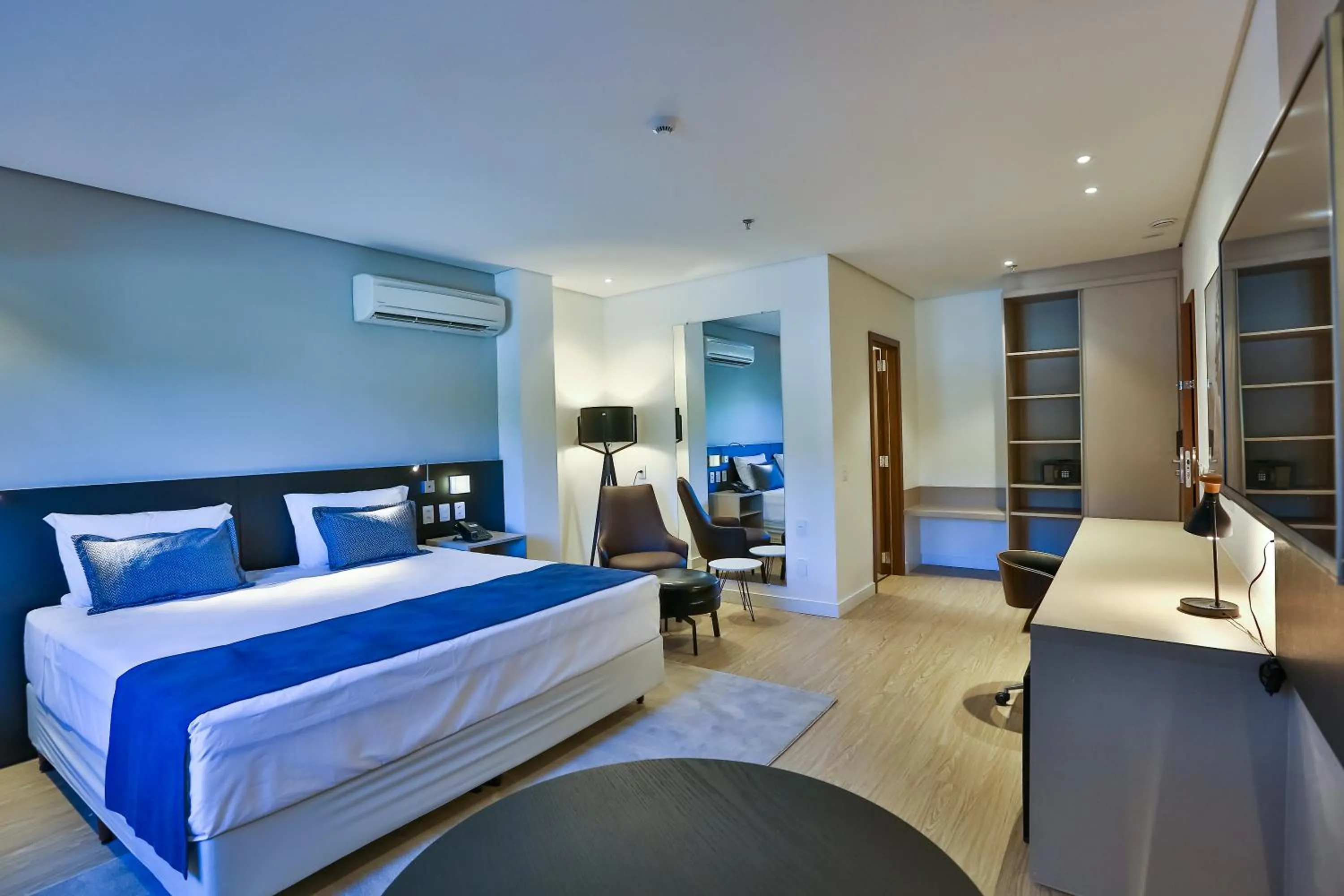 Bed in Quality Hotel Blumenau