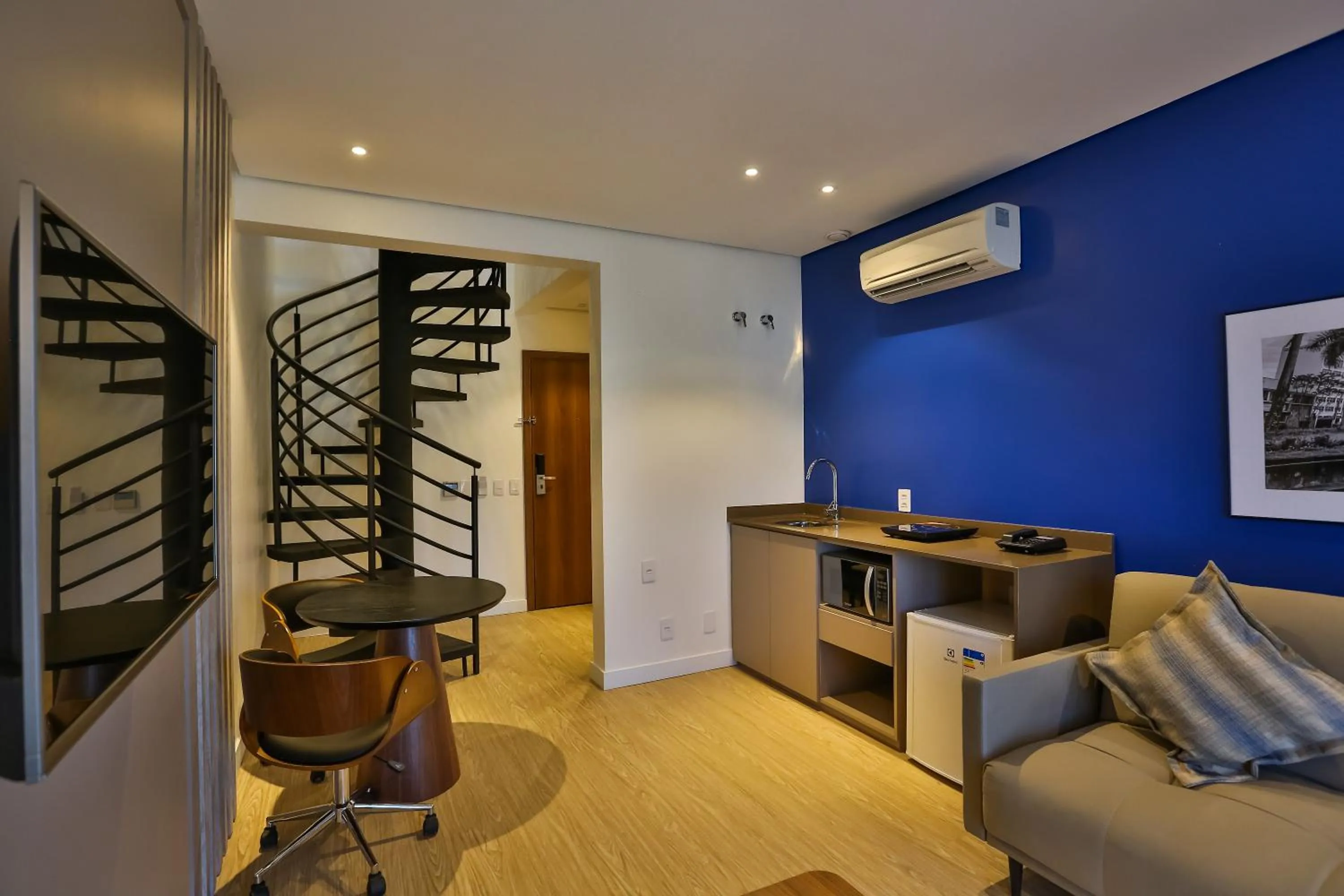 Living room in Quality Hotel Blumenau