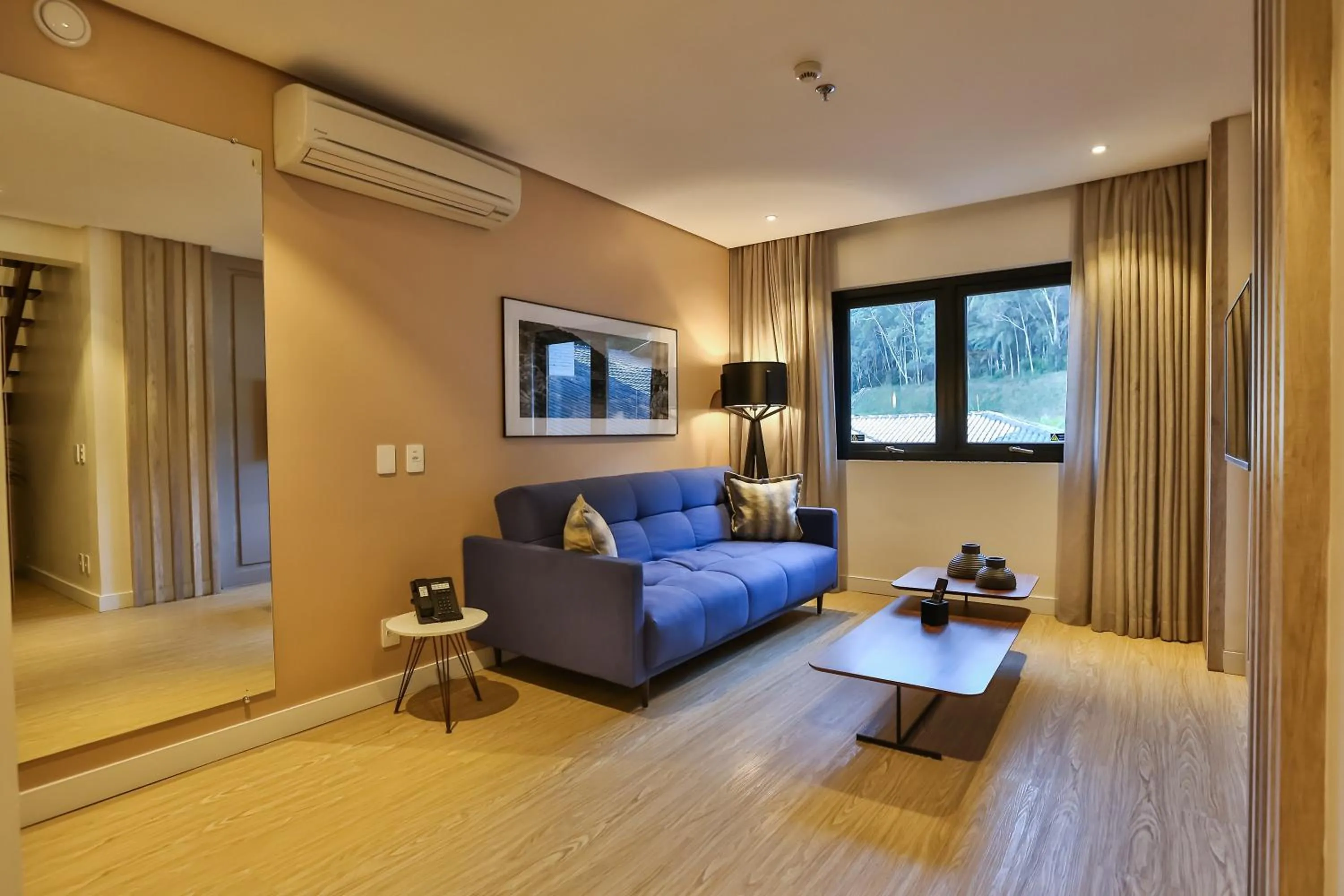 Living room in Quality Hotel Blumenau