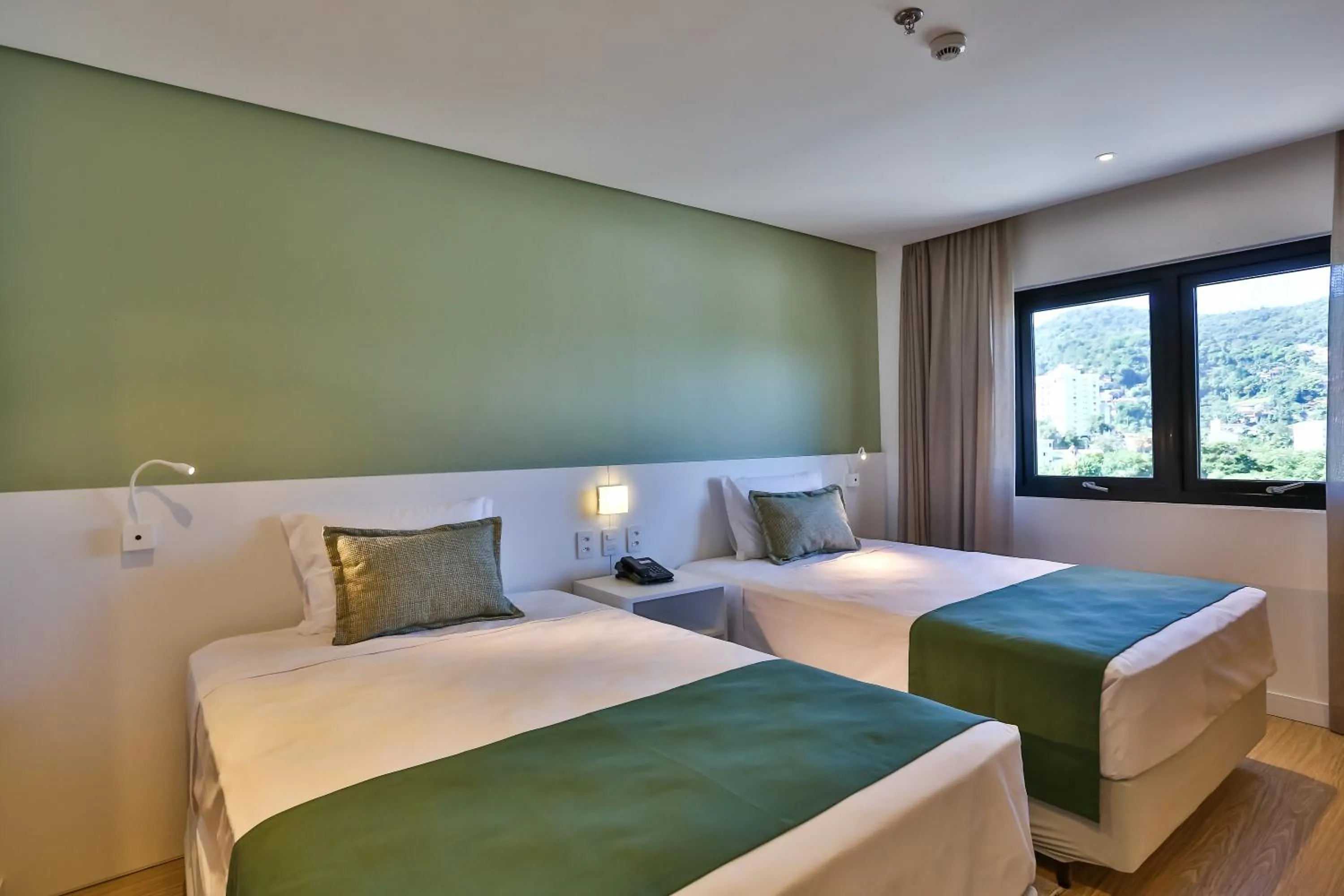 Bed in Quality Hotel Blumenau