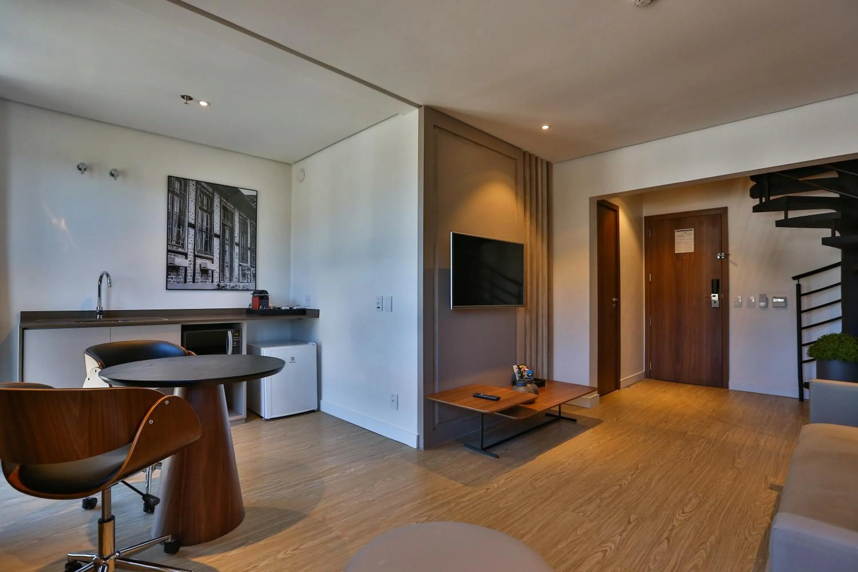 Living room in Quality Hotel Blumenau