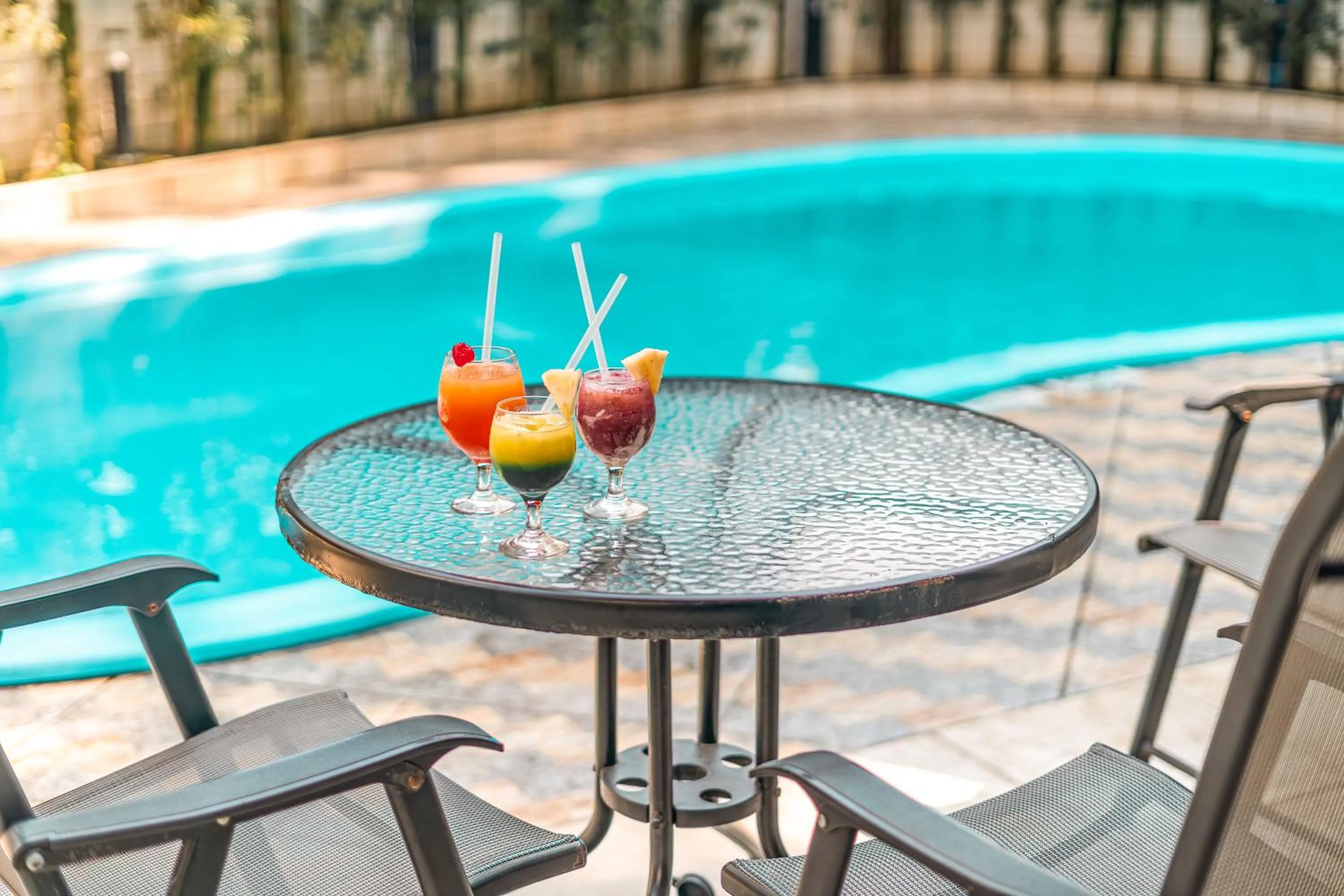 Pool view in Hotel Nacional Inn Guarujá