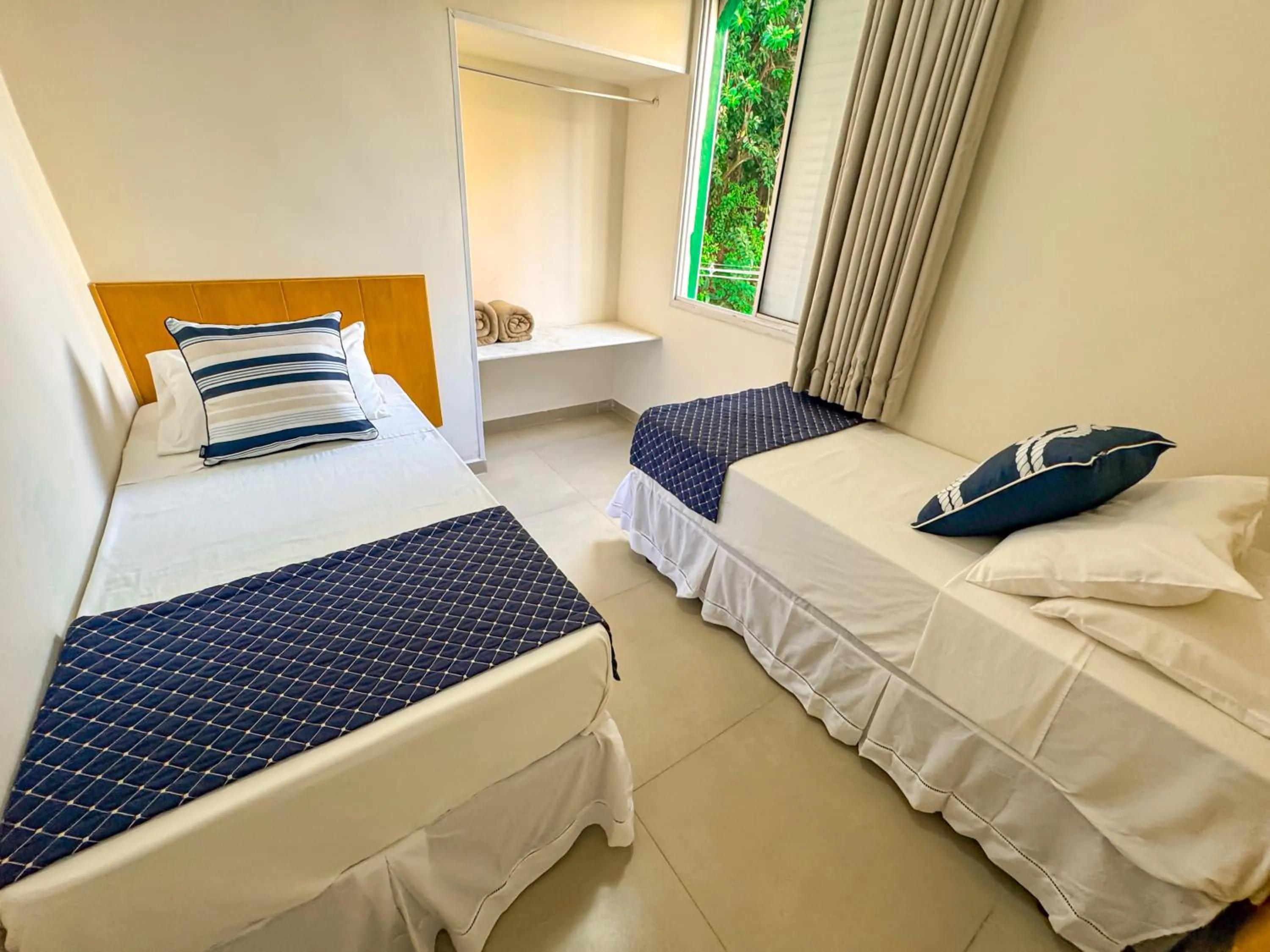 Bedroom, Bed in Hotel Nacional Inn Guarujá