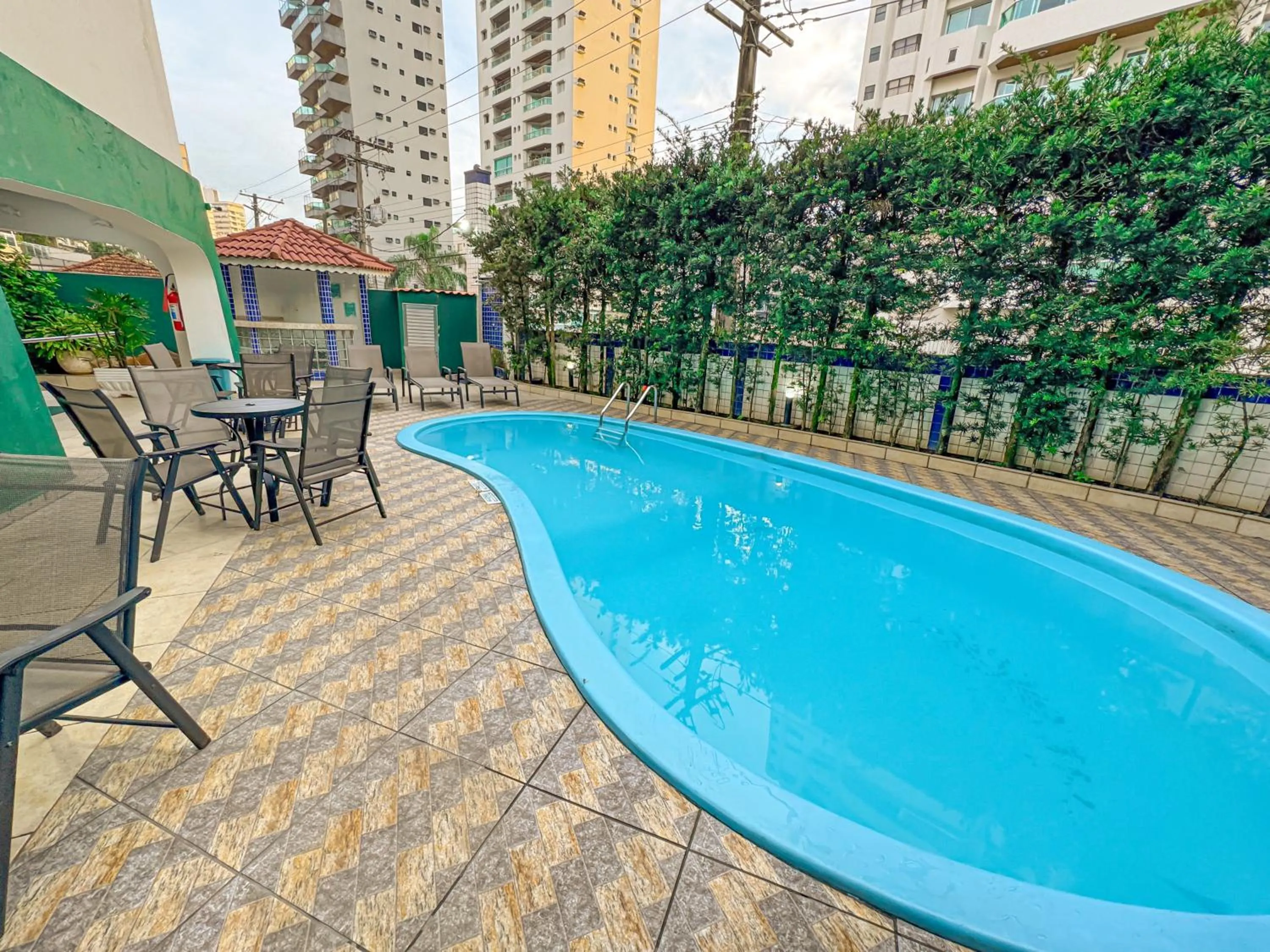 Swimming pool in Hotel Nacional Inn Guarujá