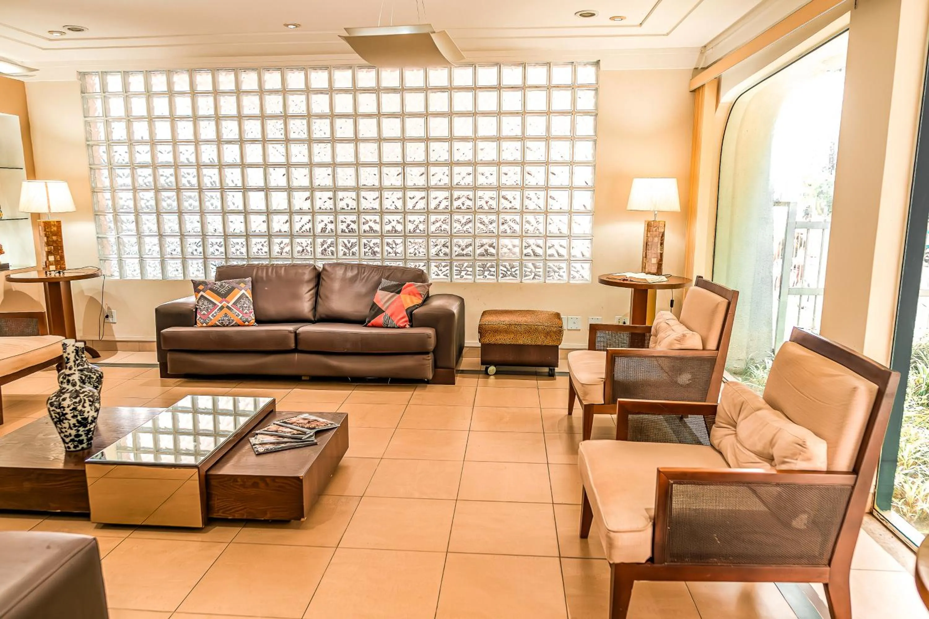 Lobby or reception in Hotel Nacional Inn Guarujá