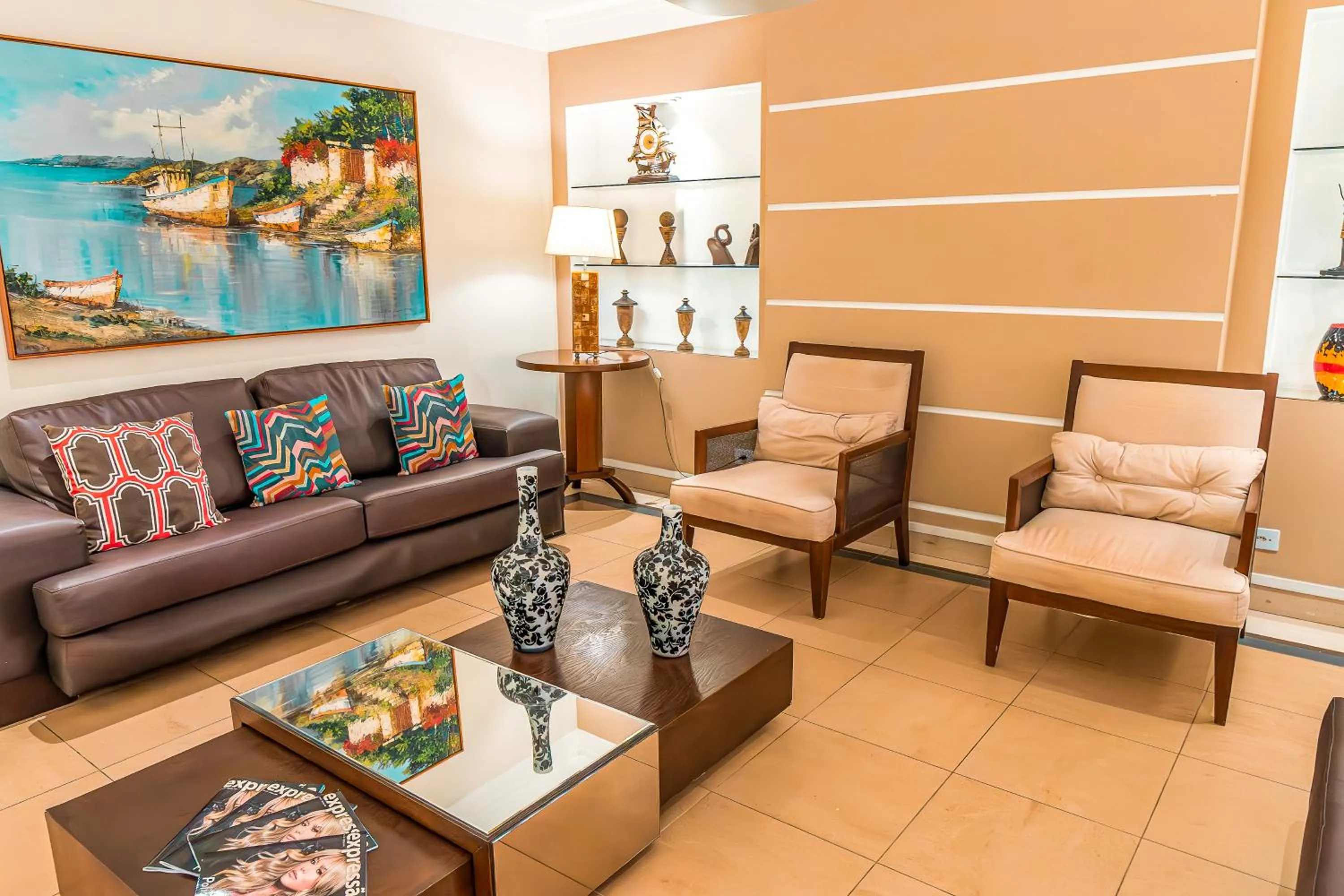 Lobby or reception in Hotel Nacional Inn Guarujá