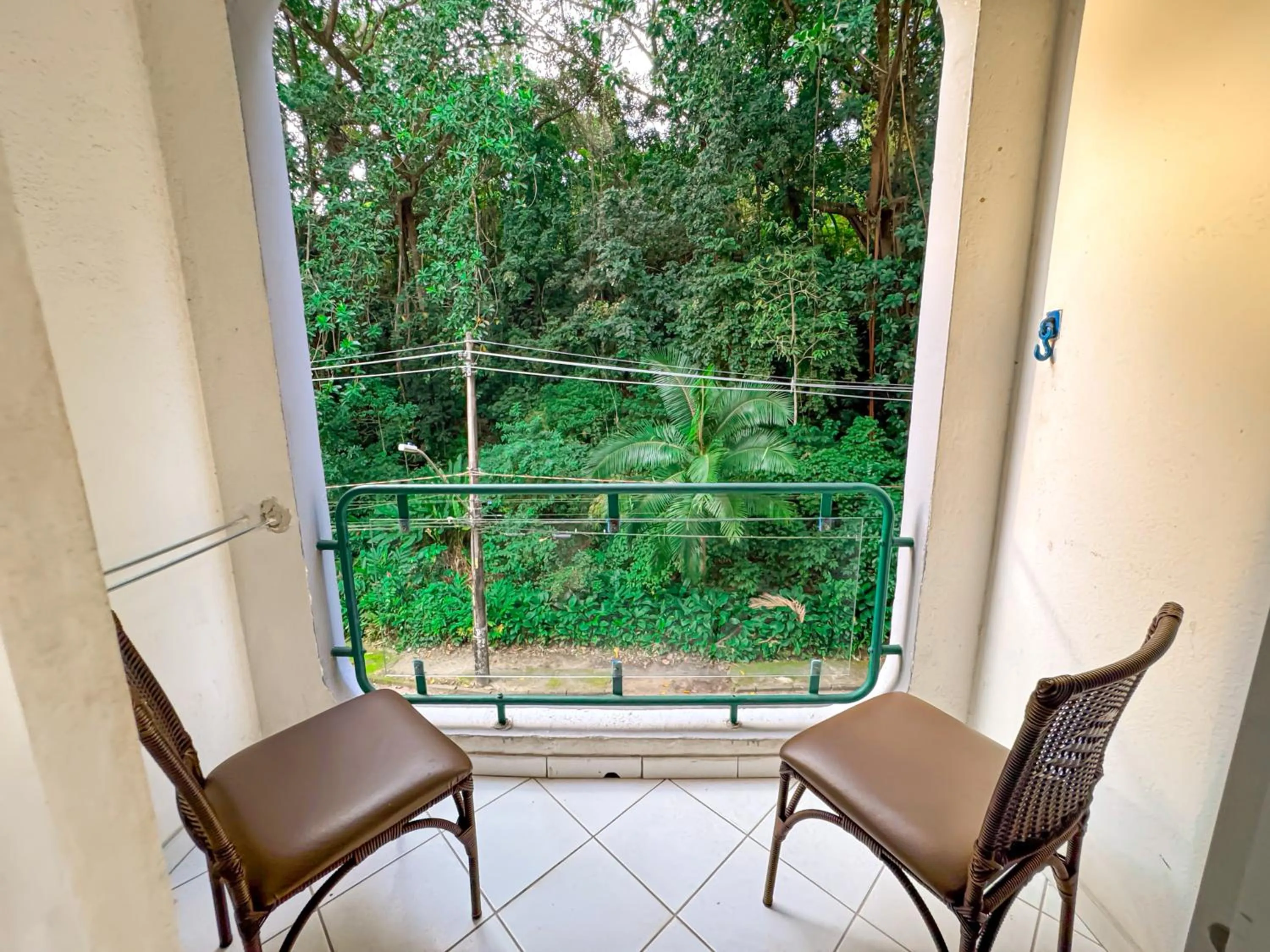Patio in Hotel Nacional Inn Guarujá