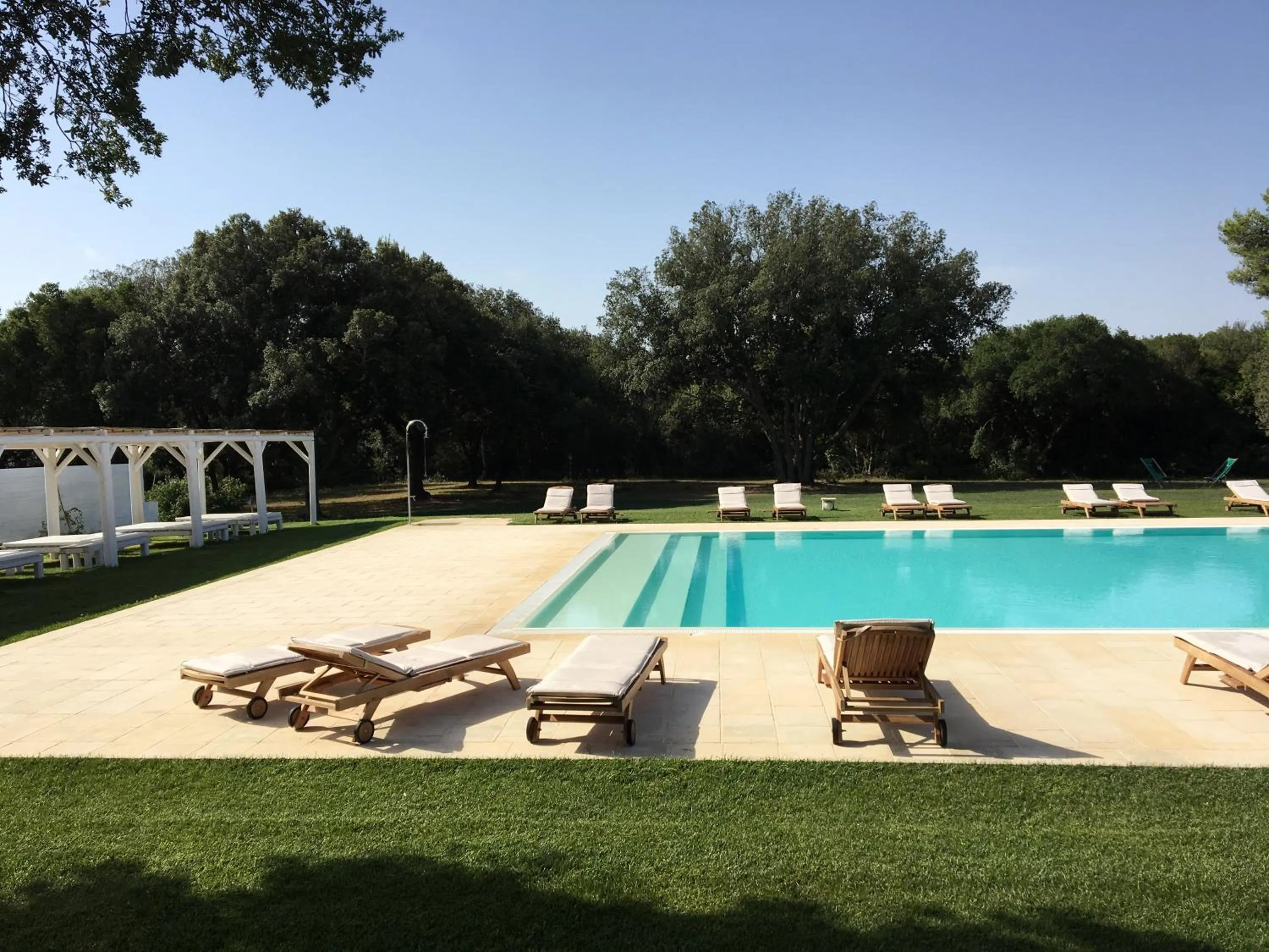 Pool view in Residence Altair - Serra degli Alimini