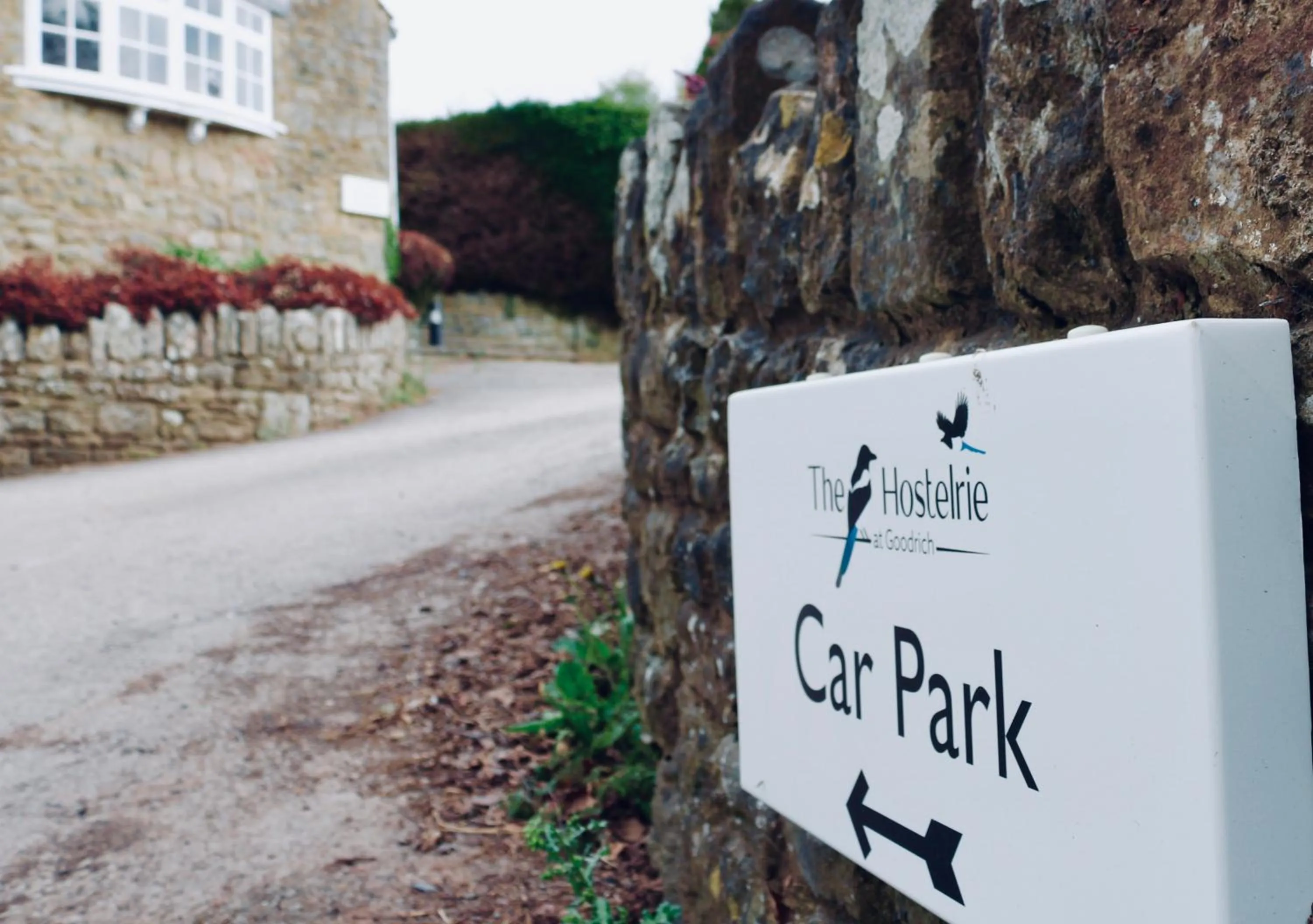 Parking in The Hostelrie at Goodrich