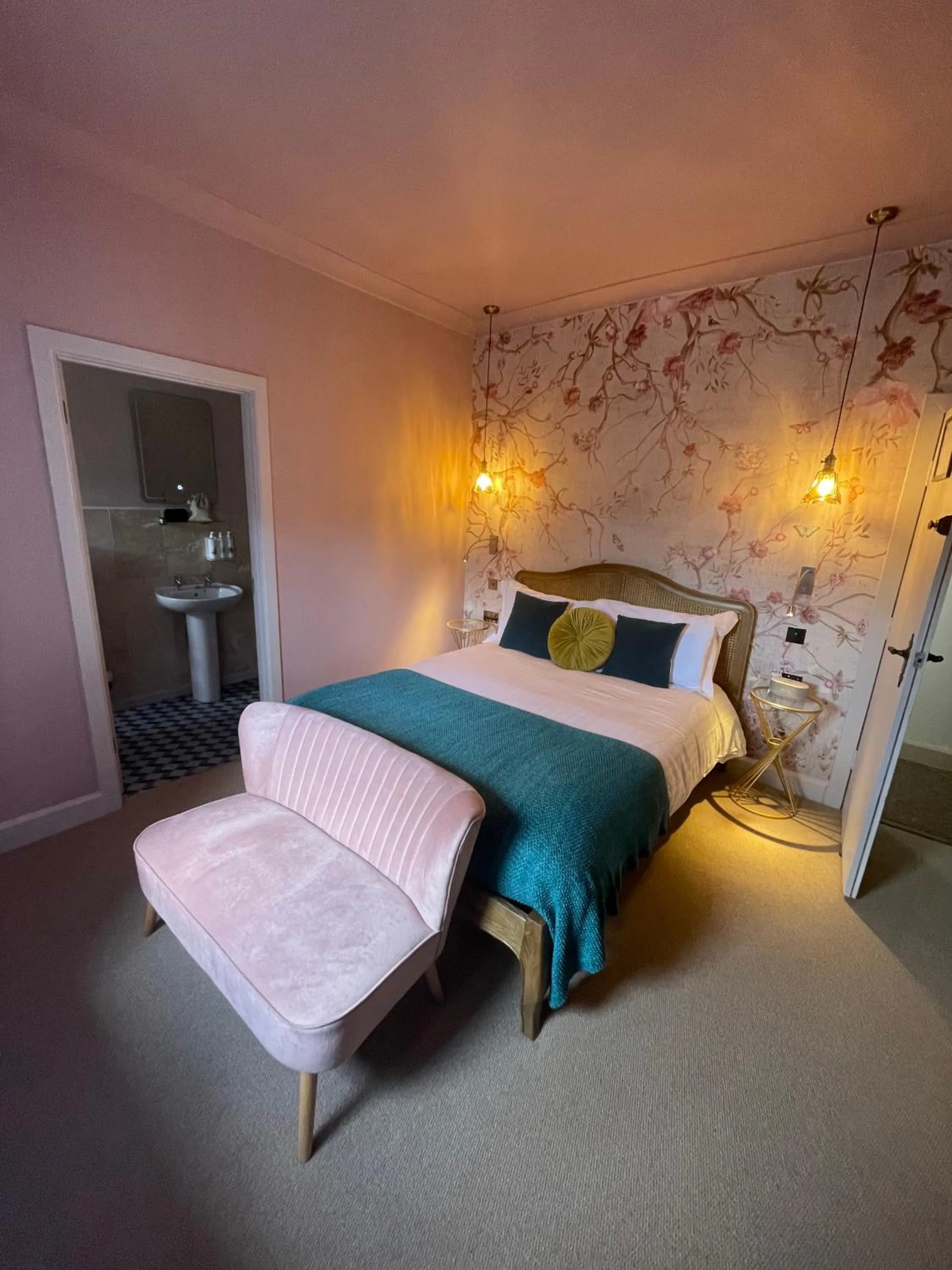 Bedroom in The Hostelrie at Goodrich