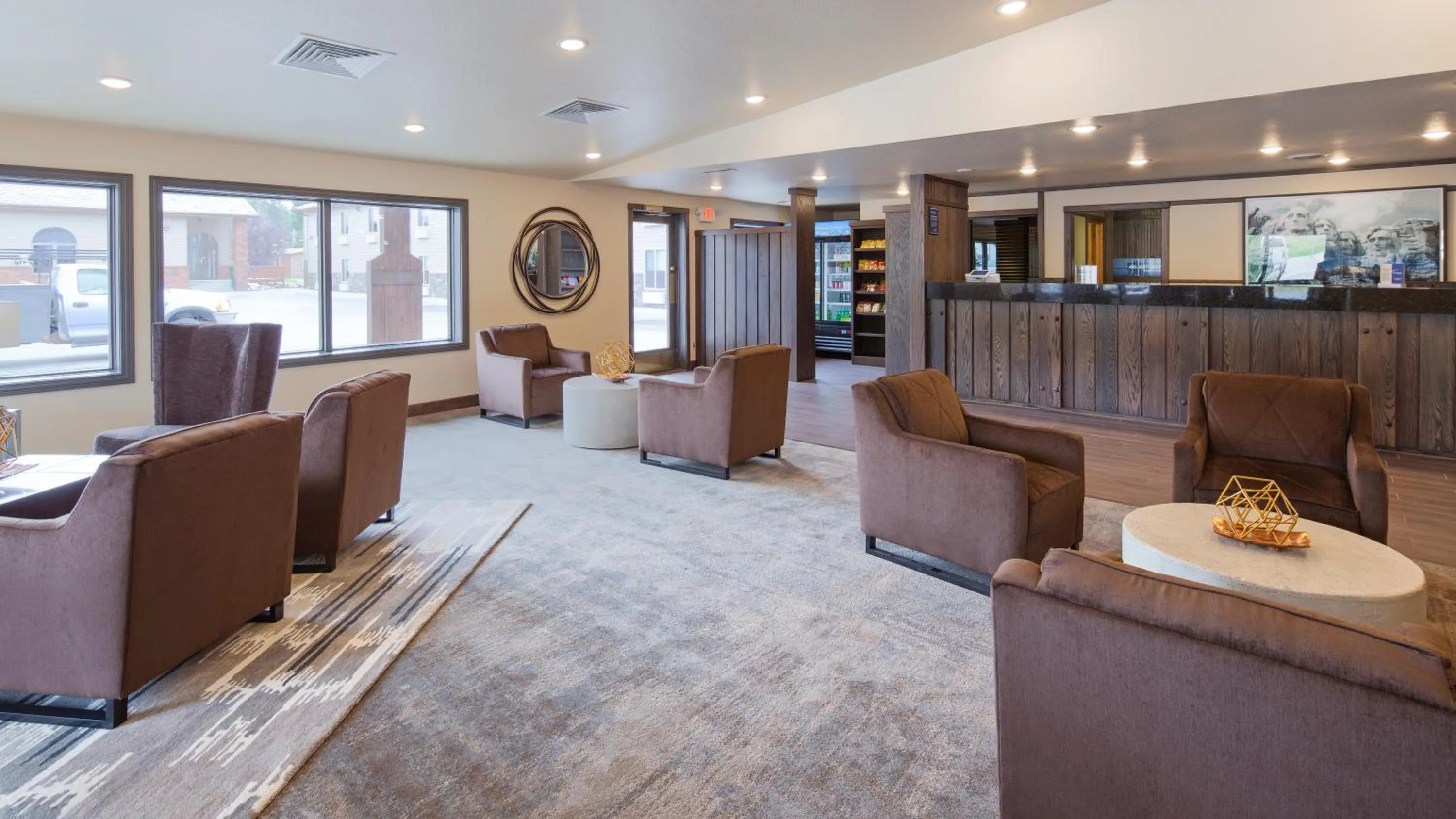 Lobby or reception in Black Hills Luxury Suites