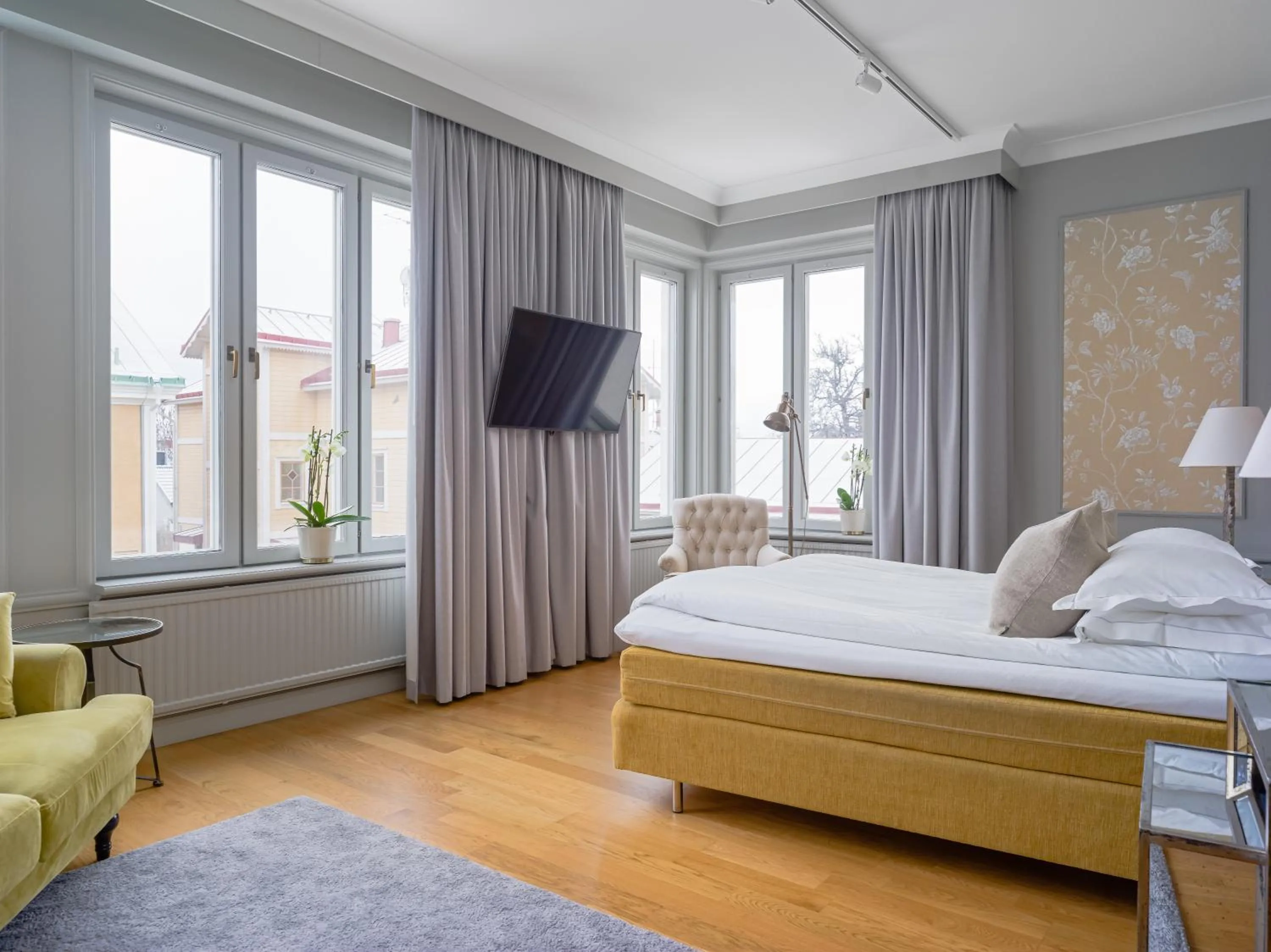 Property building, Bed in Trosa Stadshotell & Spa