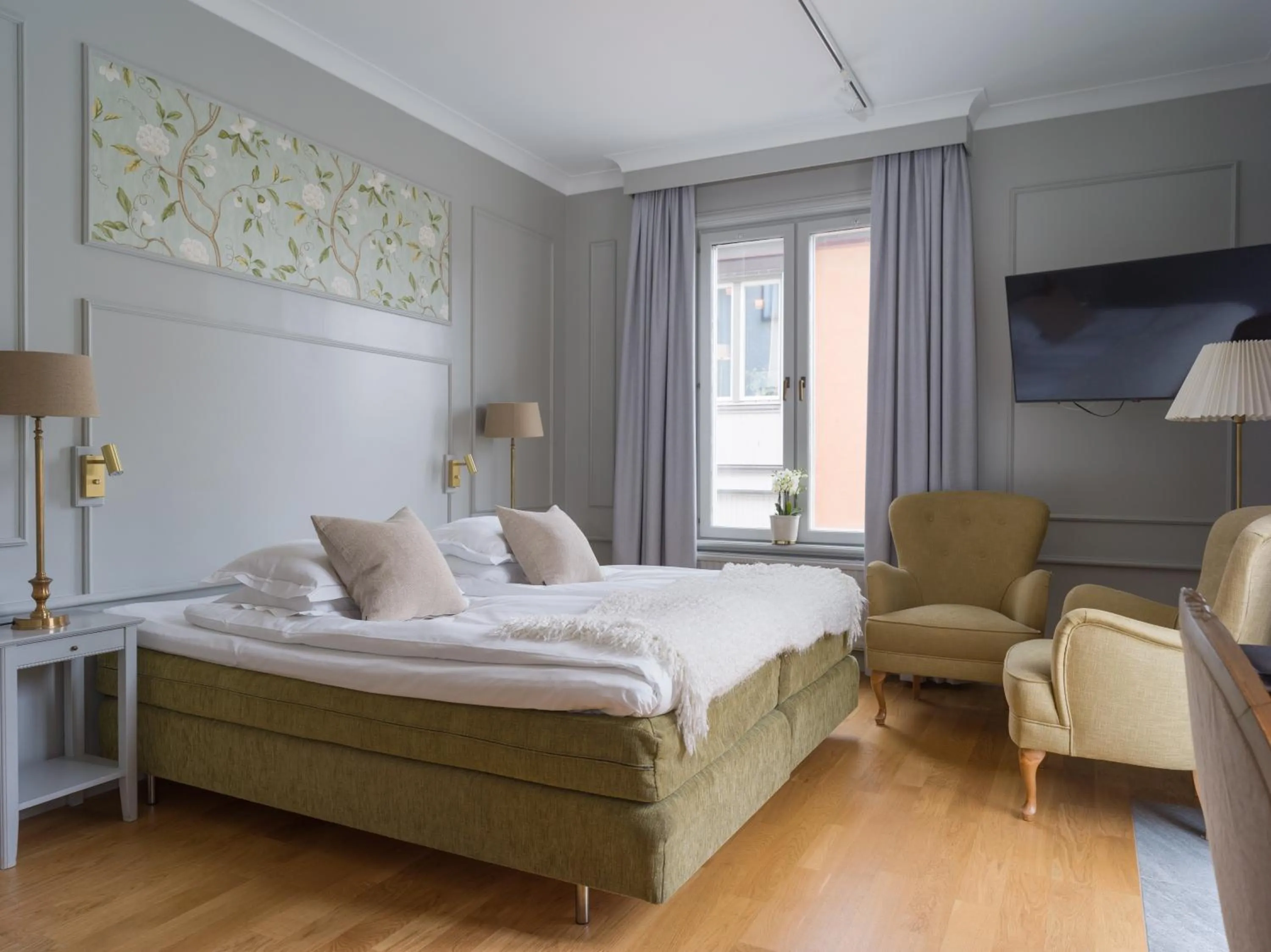 Property building, Bed in Trosa Stadshotell & Spa