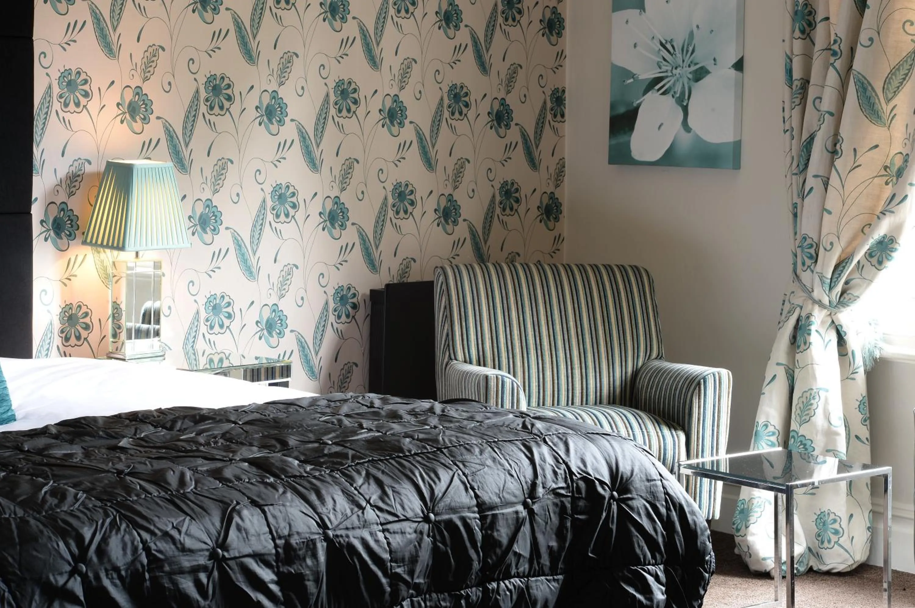 Bed in Satis House Hotel