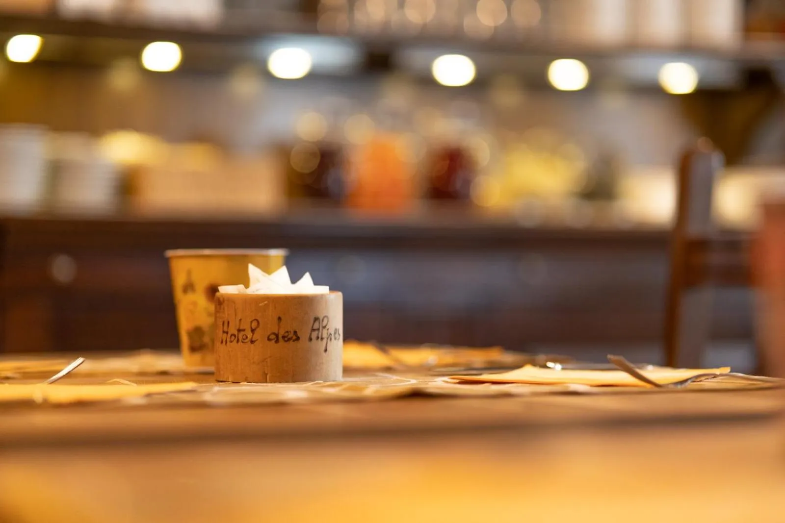 Breakfast in Hotel Des Alpes