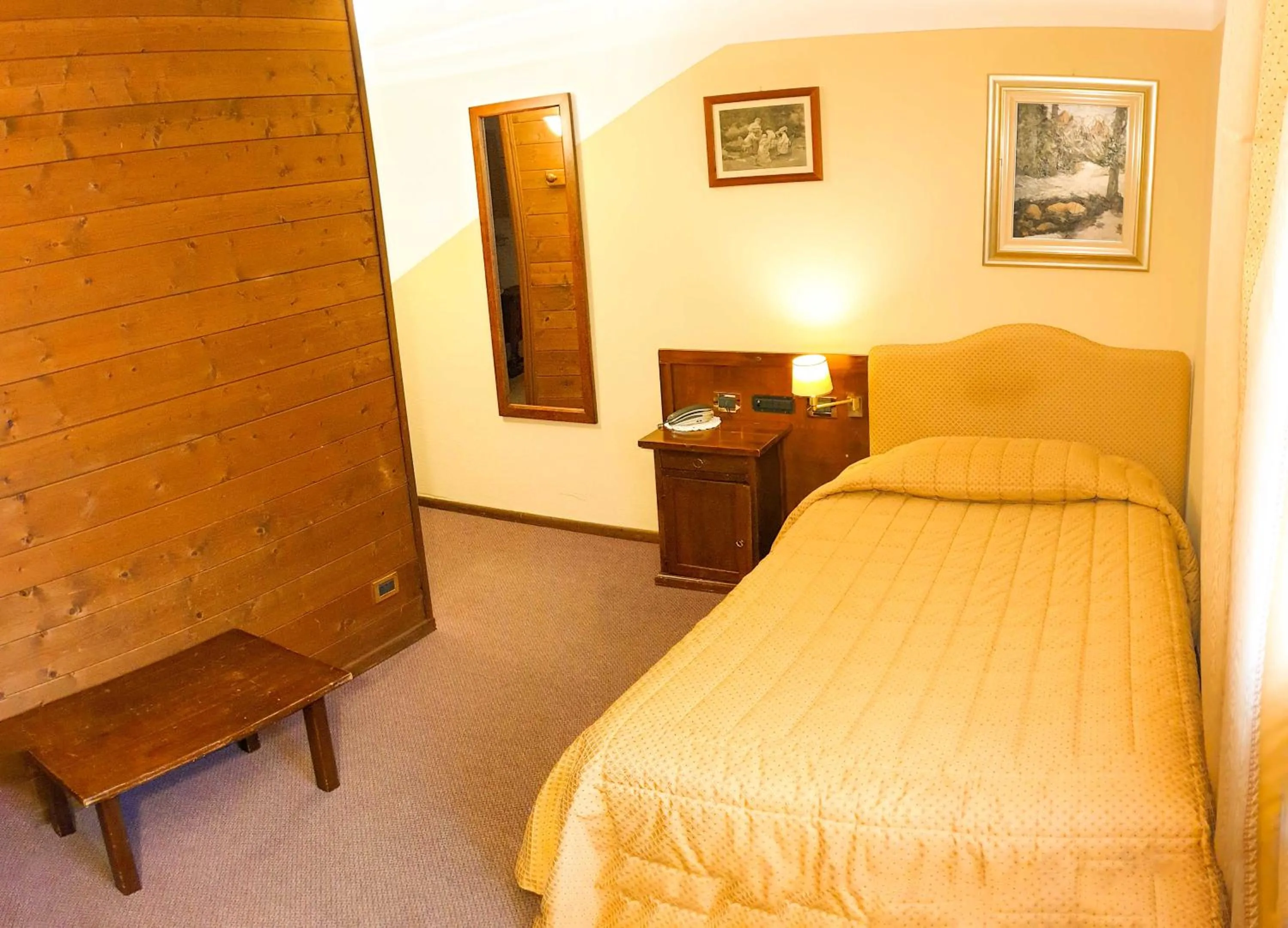 Photo of the whole room, Bed in Hotel Des Alpes