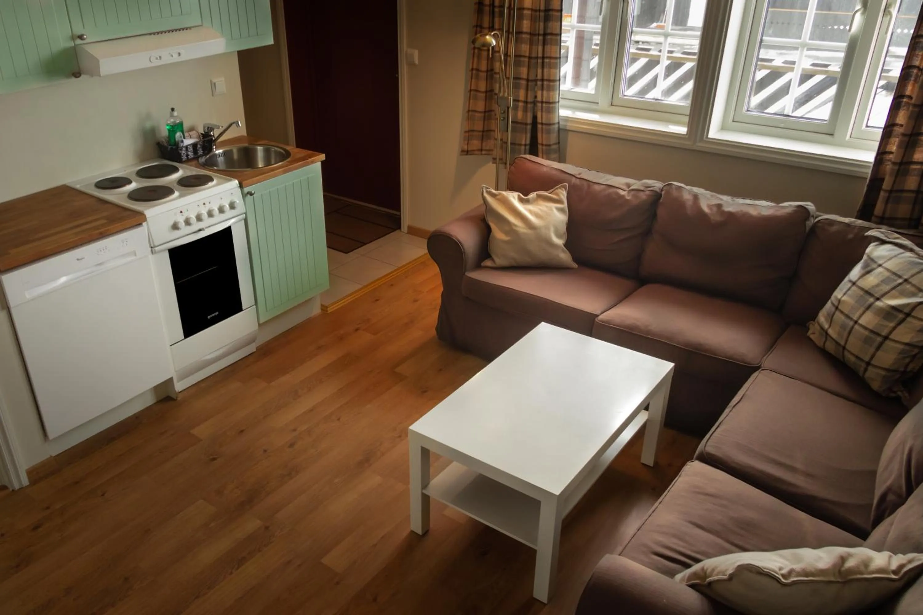 Kitchen or kitchenette in Storestølen Fjellhotell