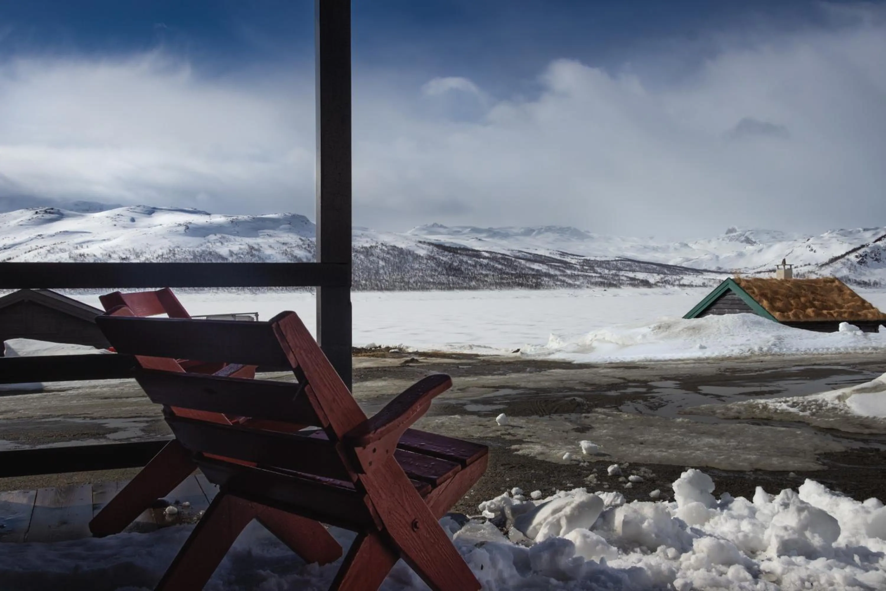 Patio in Storestølen Fjellhotell