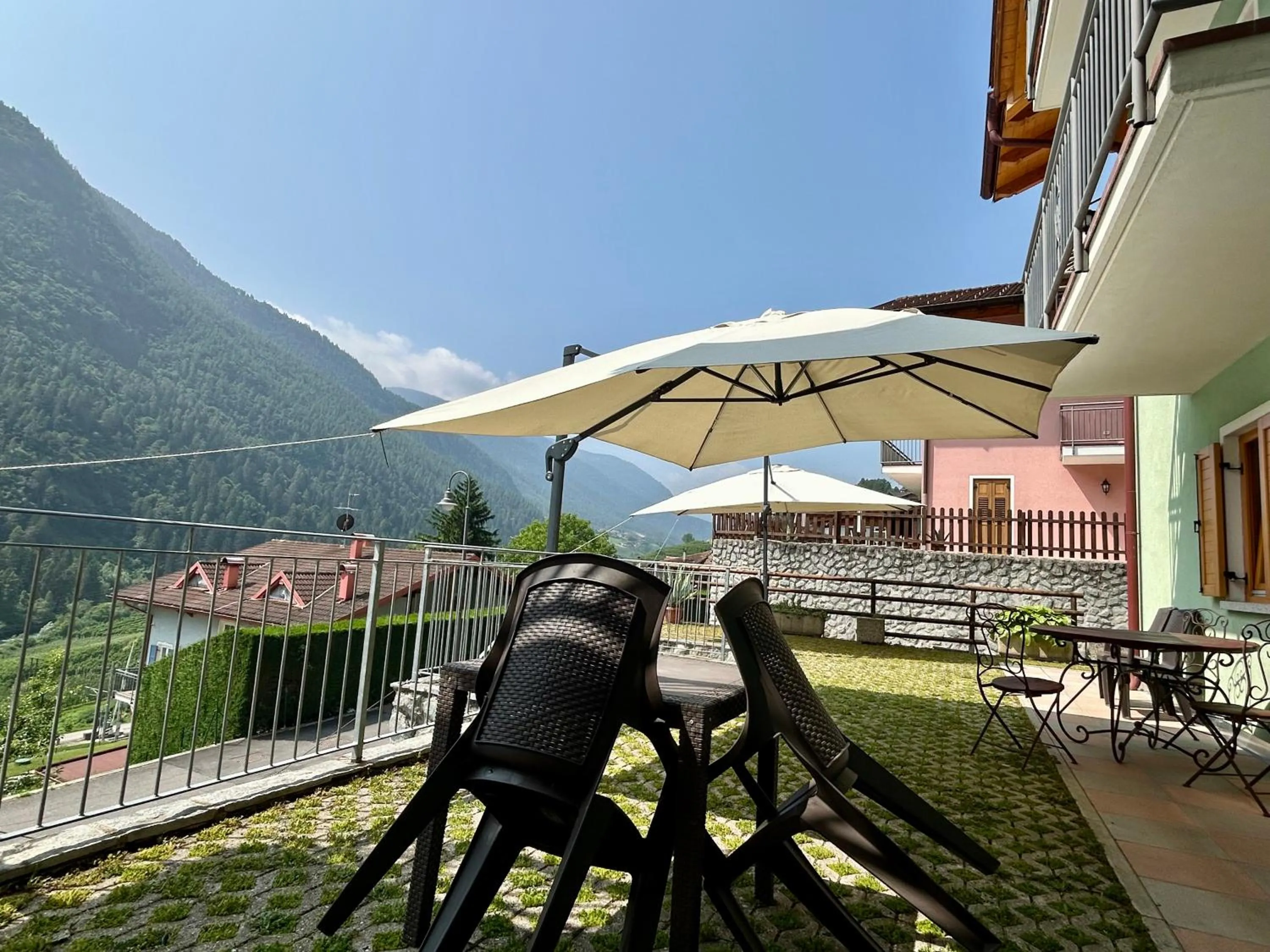 Balcony/Terrace in Residence Al Pescatore