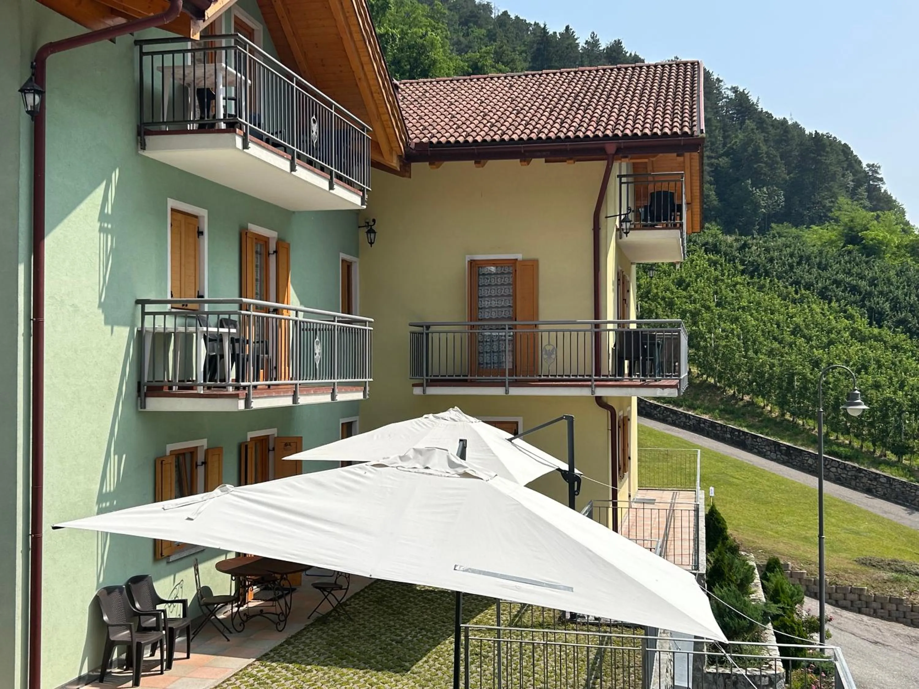 Balcony/Terrace in Residence Al Pescatore