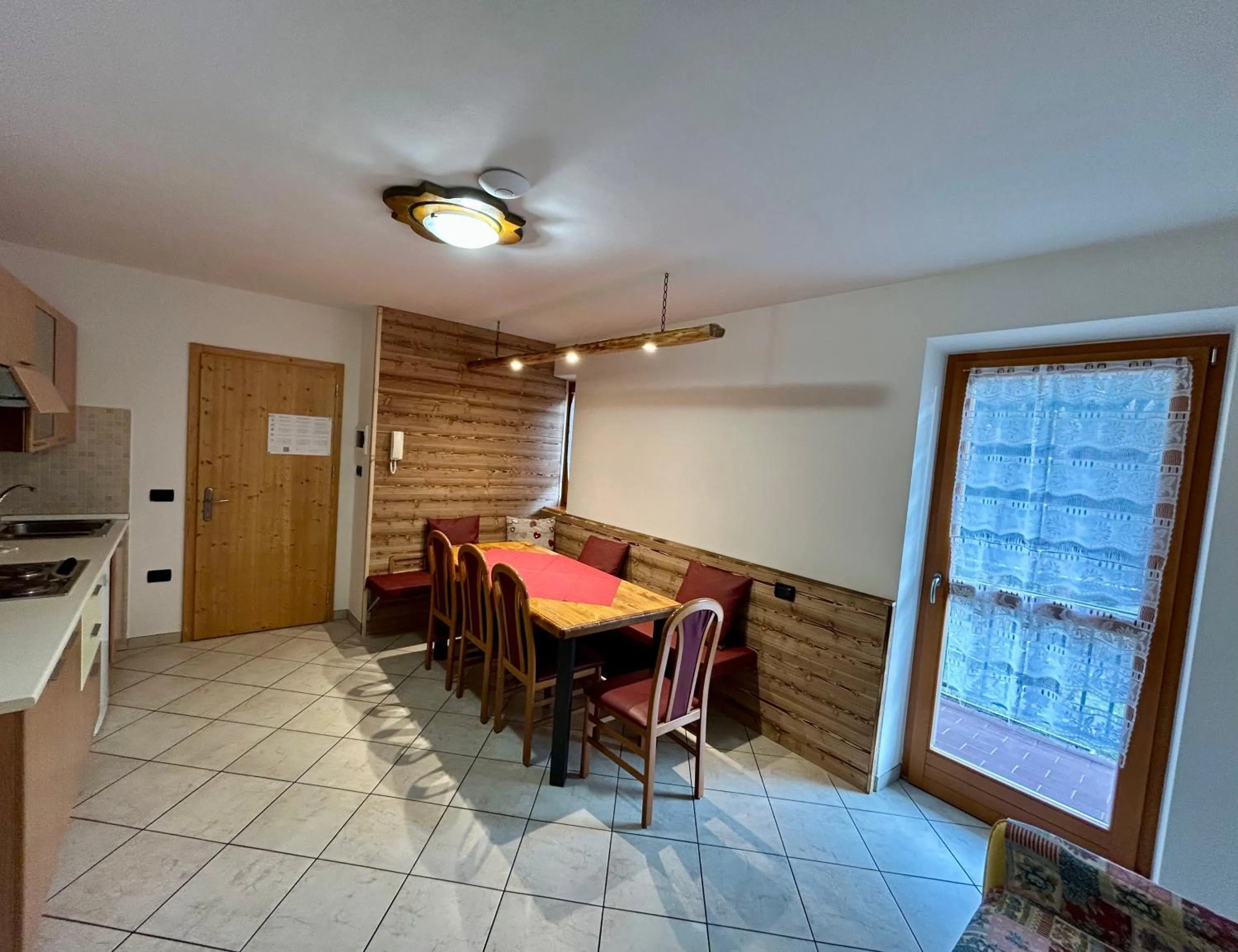 Kitchen or kitchenette in Residence Al Pescatore